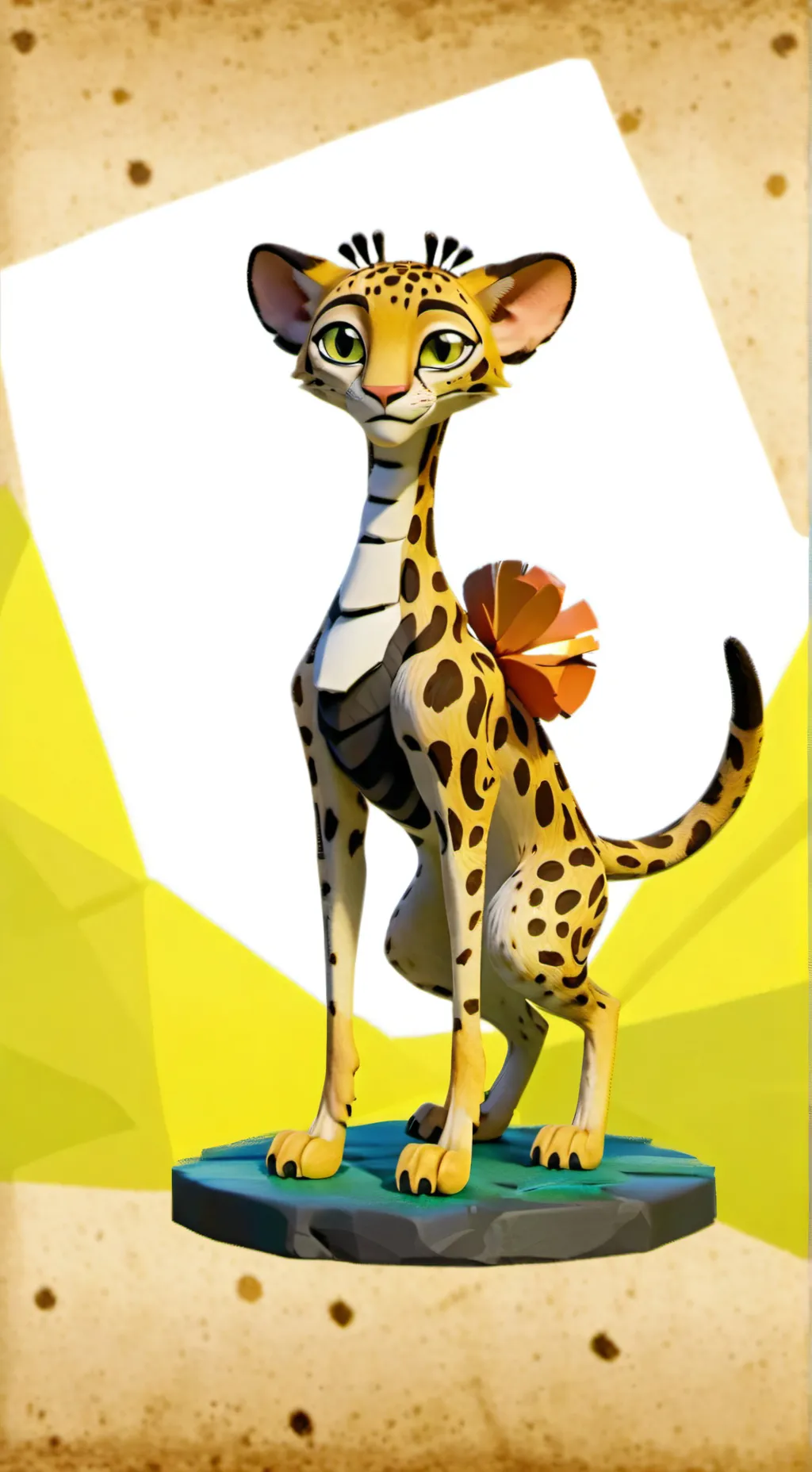 ai character: Fuli background