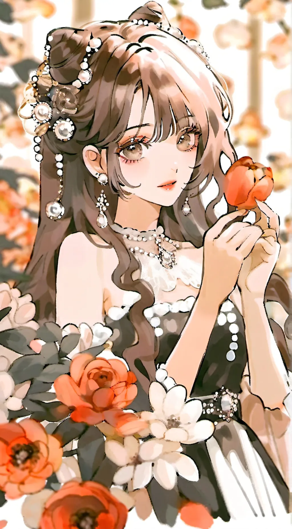 ai character: Aria background