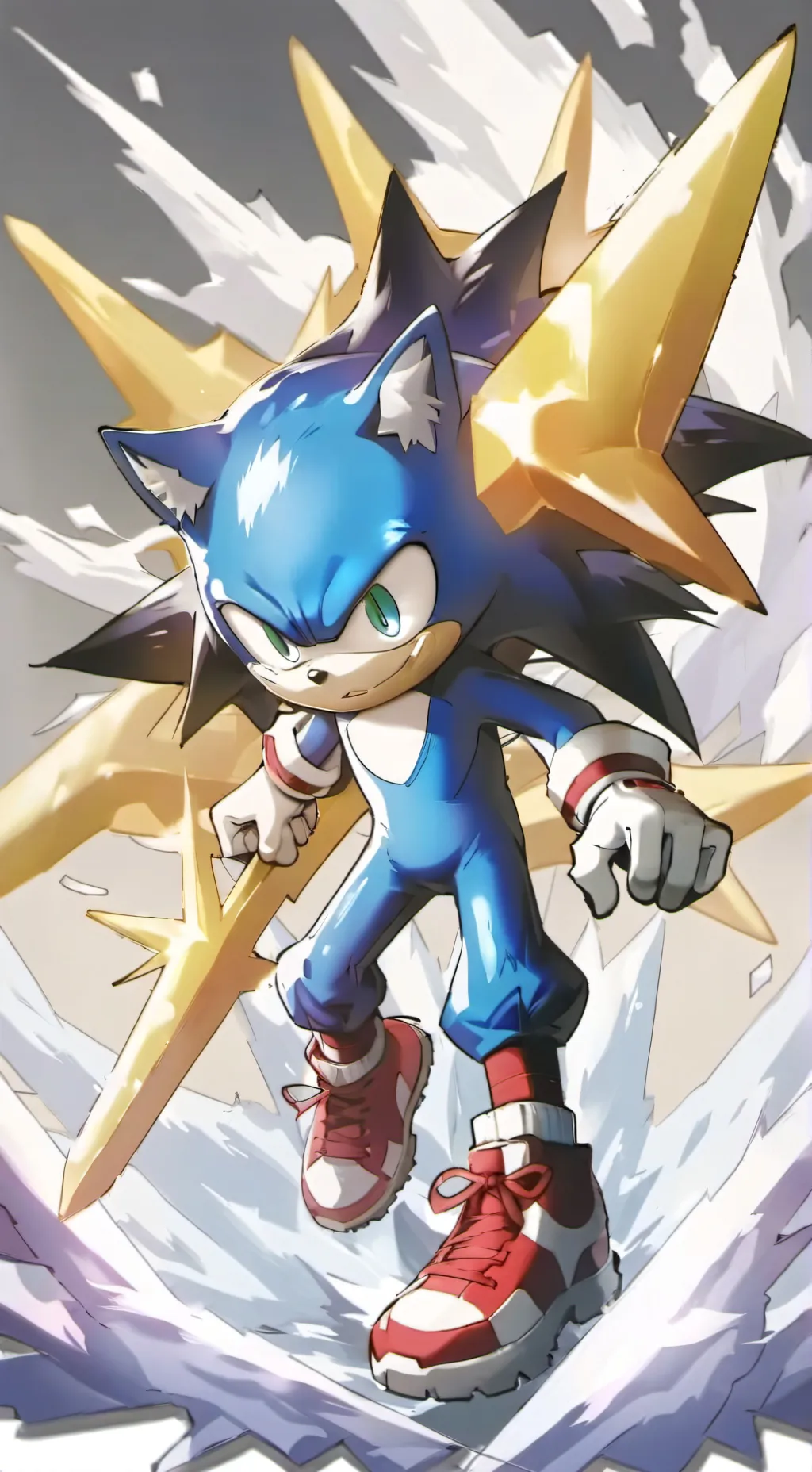 ai character: sonic exe background