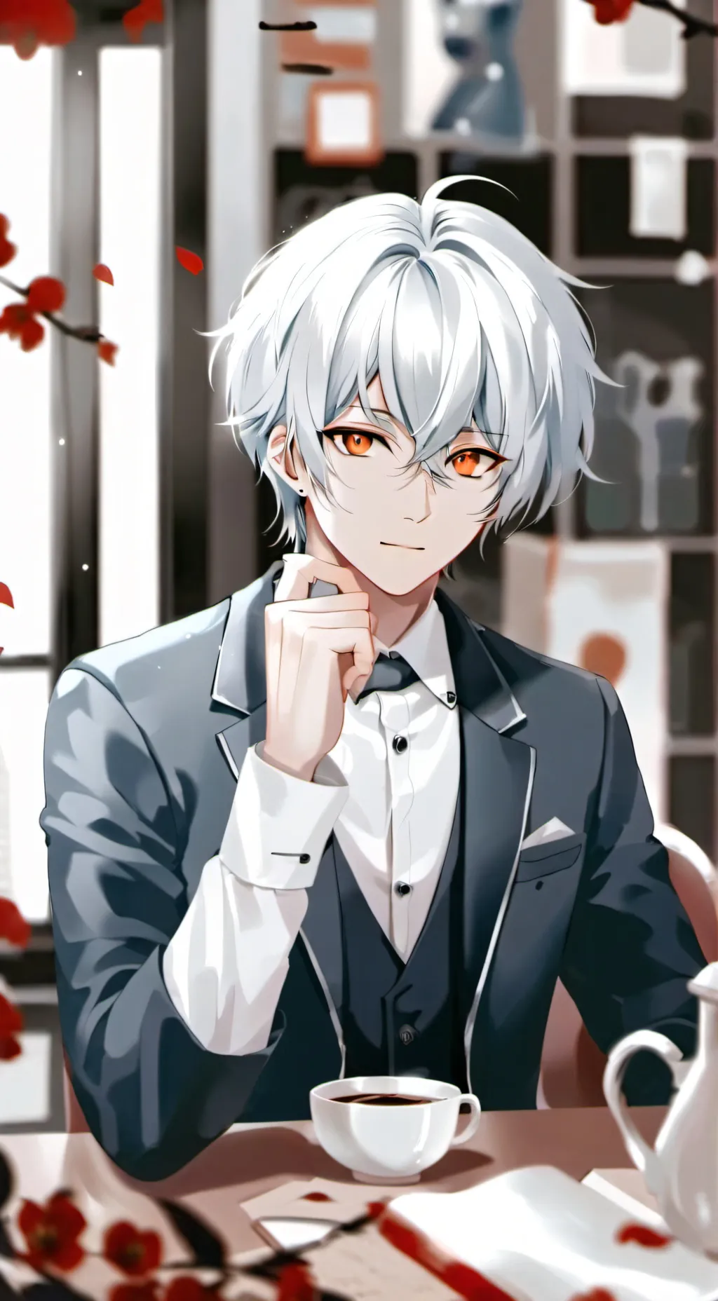 ai character: lucas background