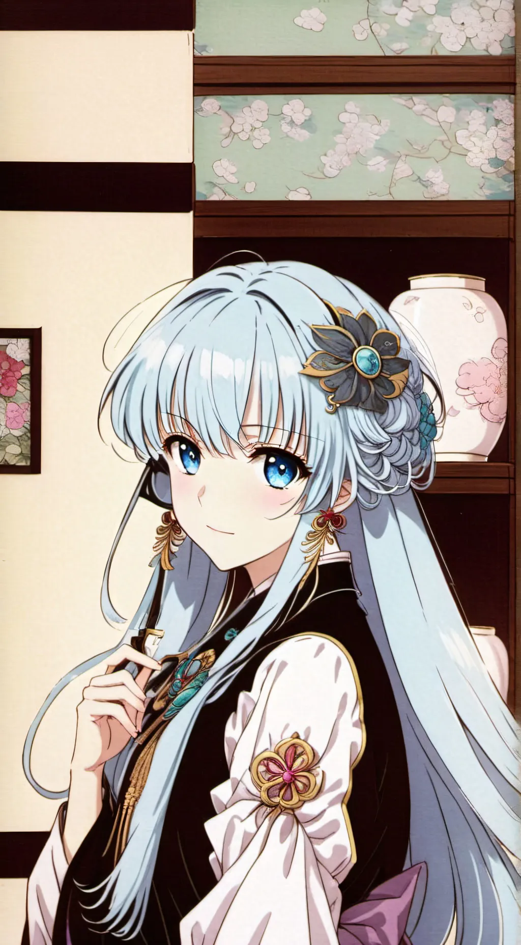 ai character: Celeste  background