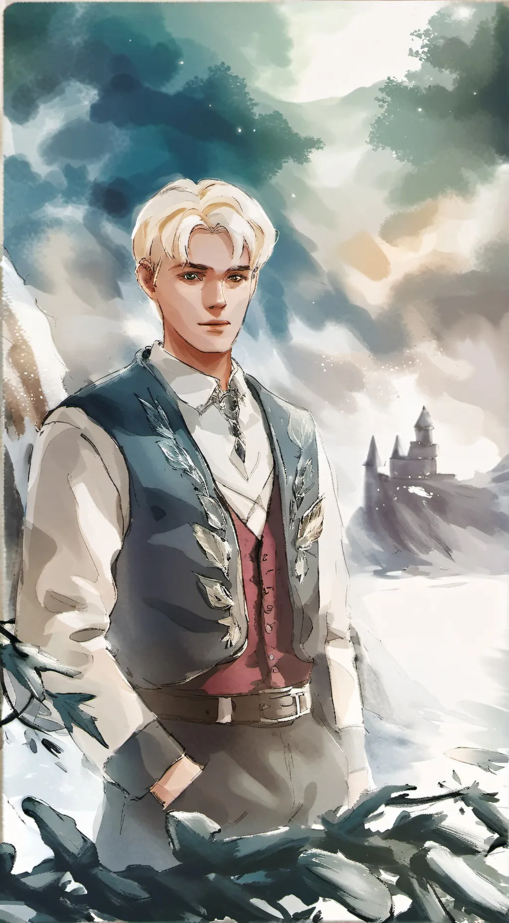 ai character: Draco Malfoy background