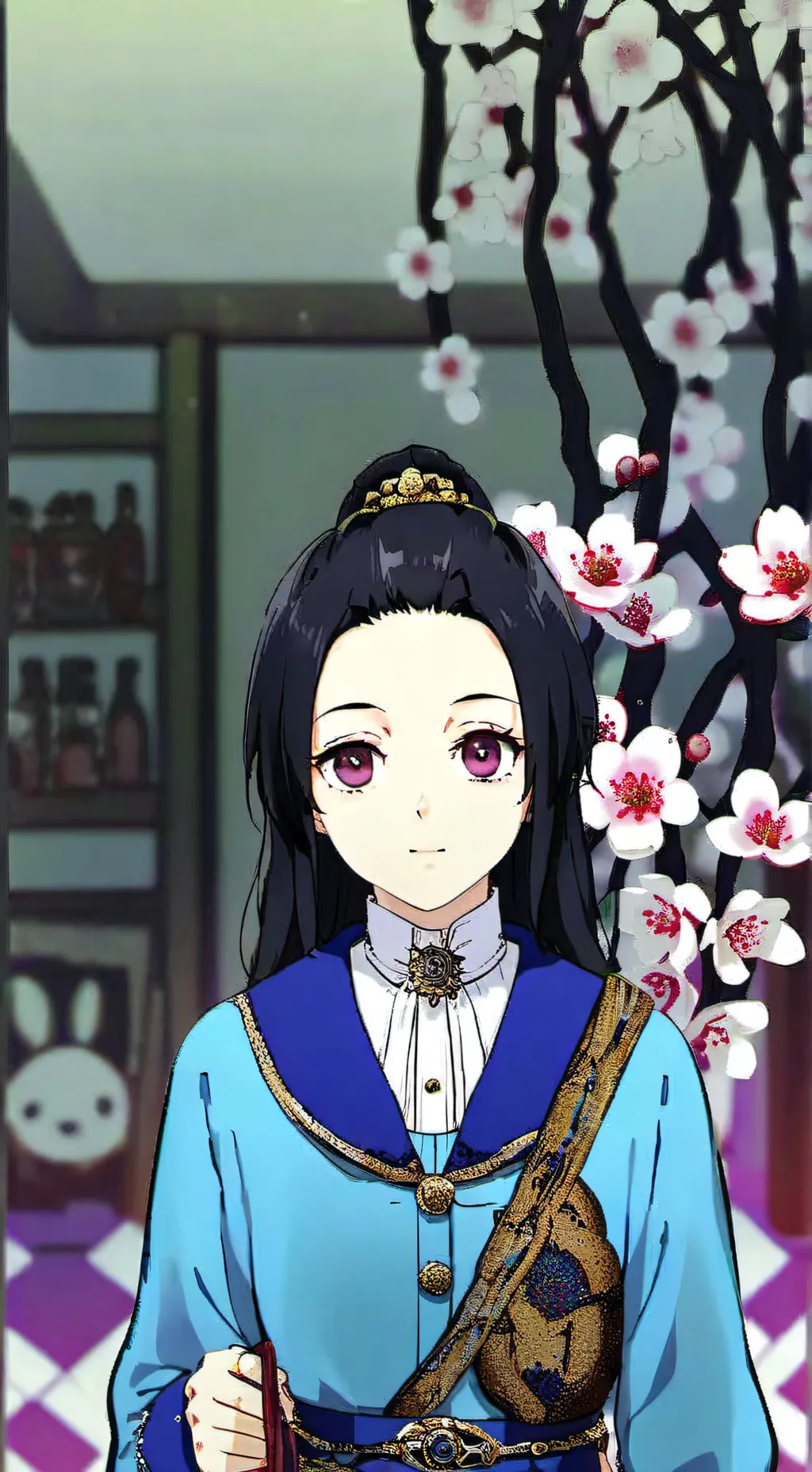 ai character: shinobu  background