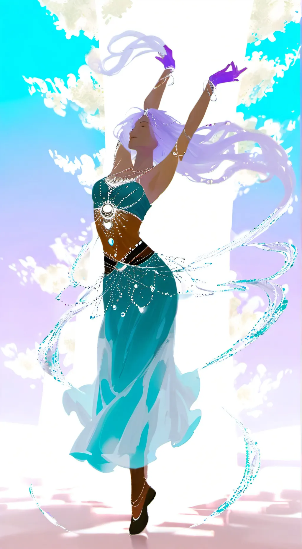 ai character: HH Christmas  background