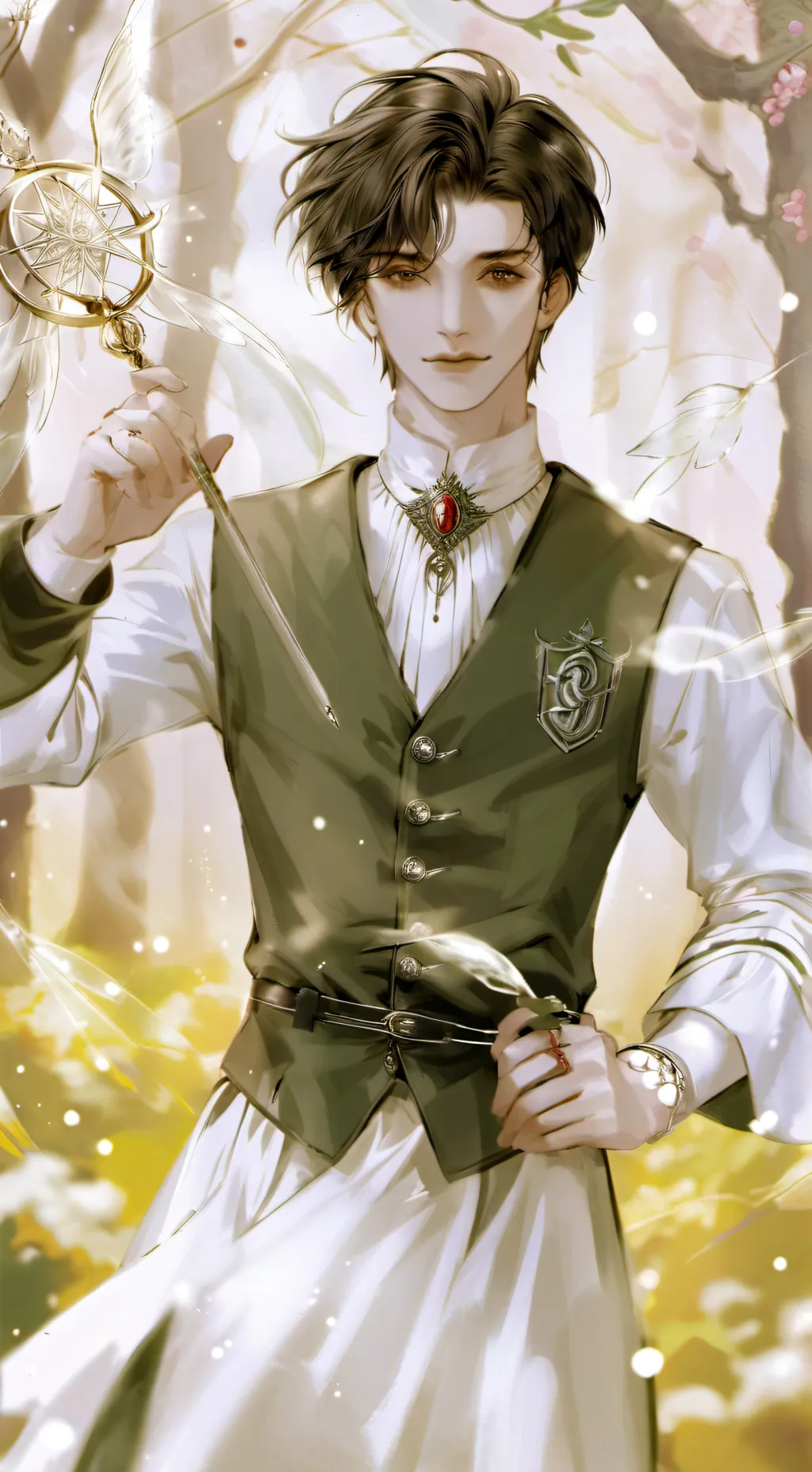 ai character: yn x theo background