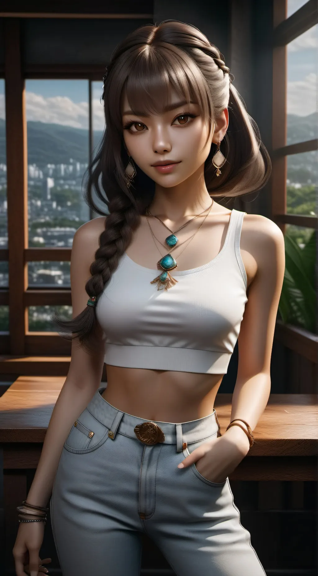 ai character: Maritza background