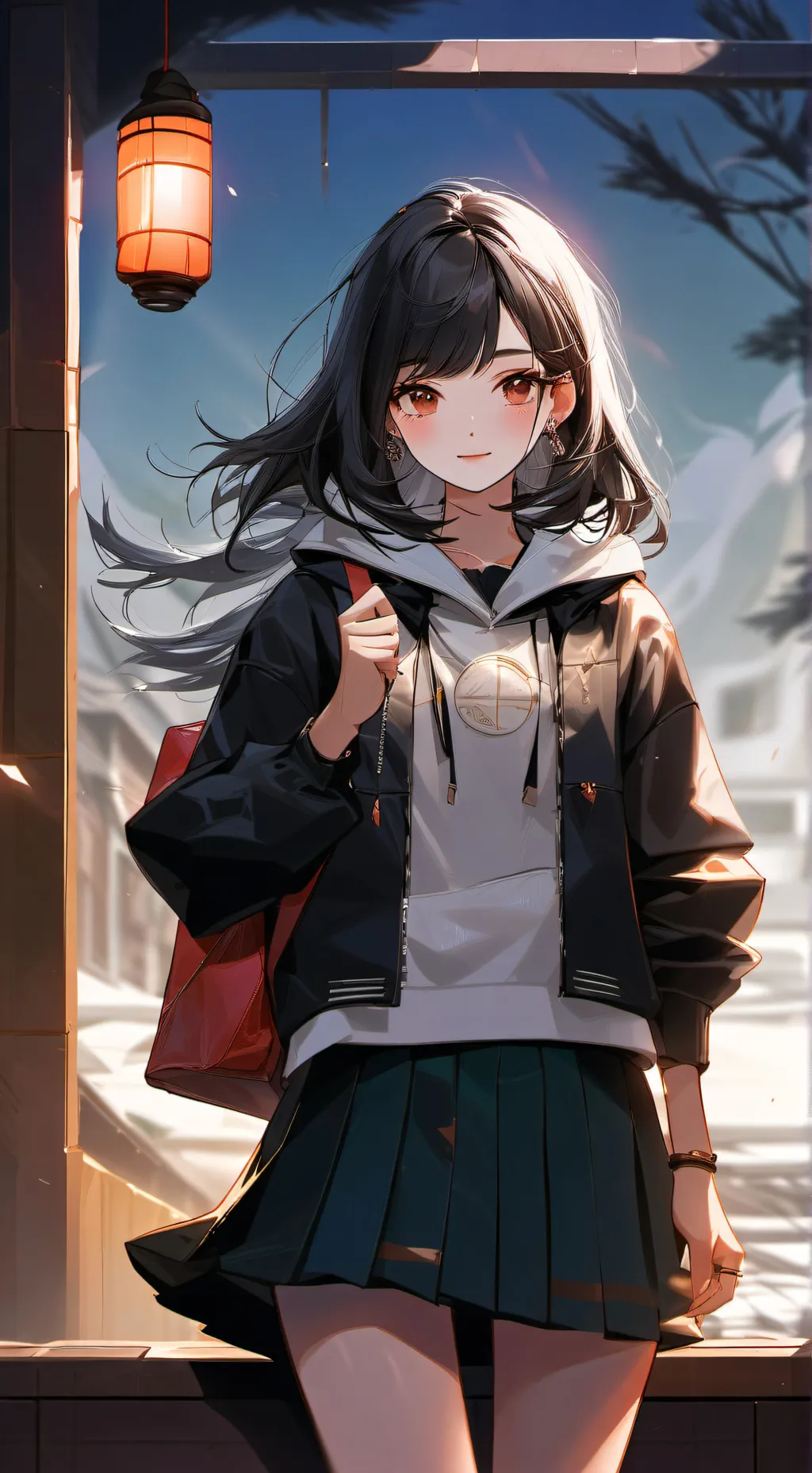 ai character: Rei Sakura background