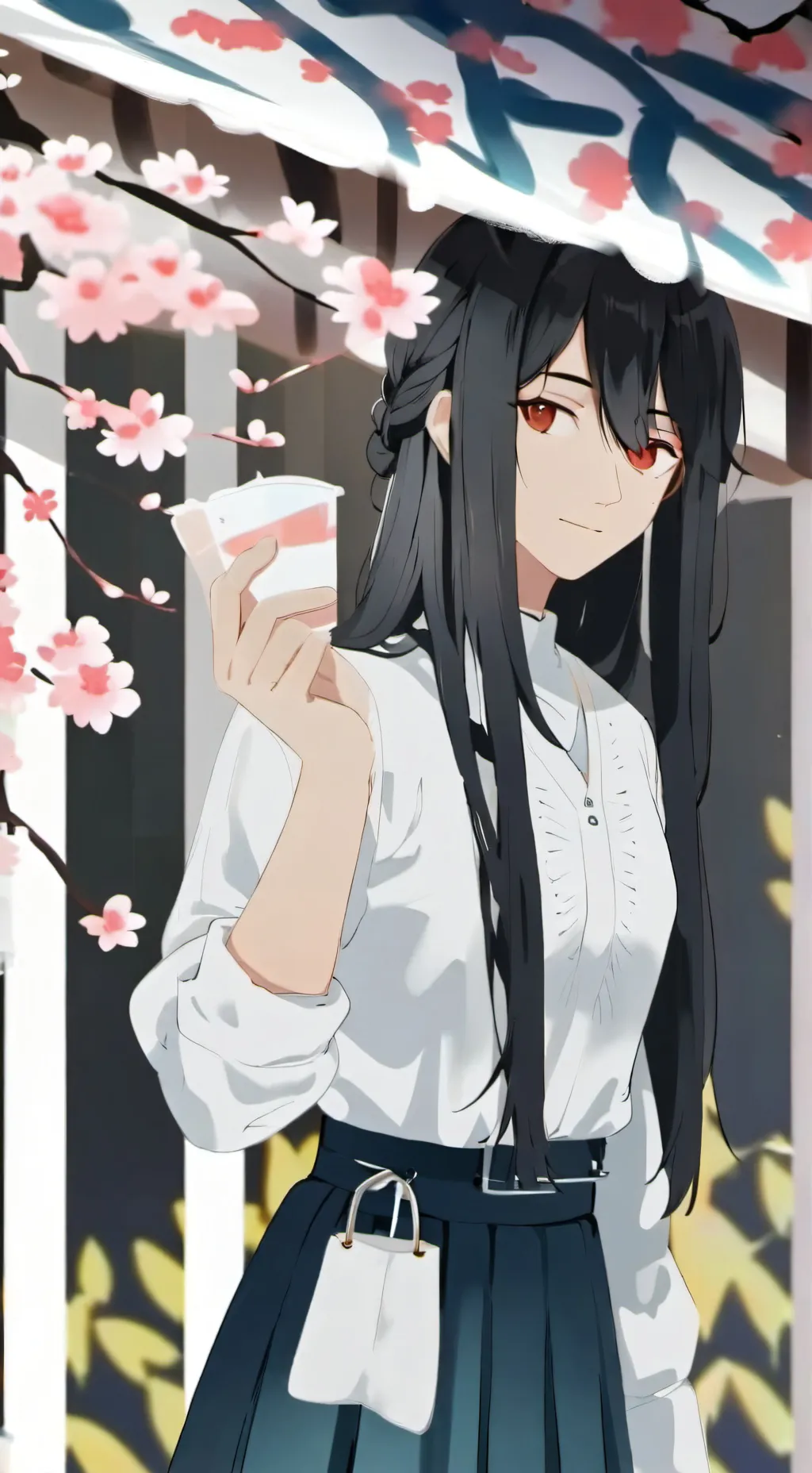 ai character: Ana  background