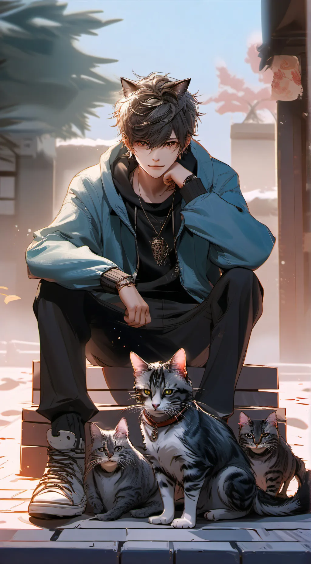 ai character: Noah background