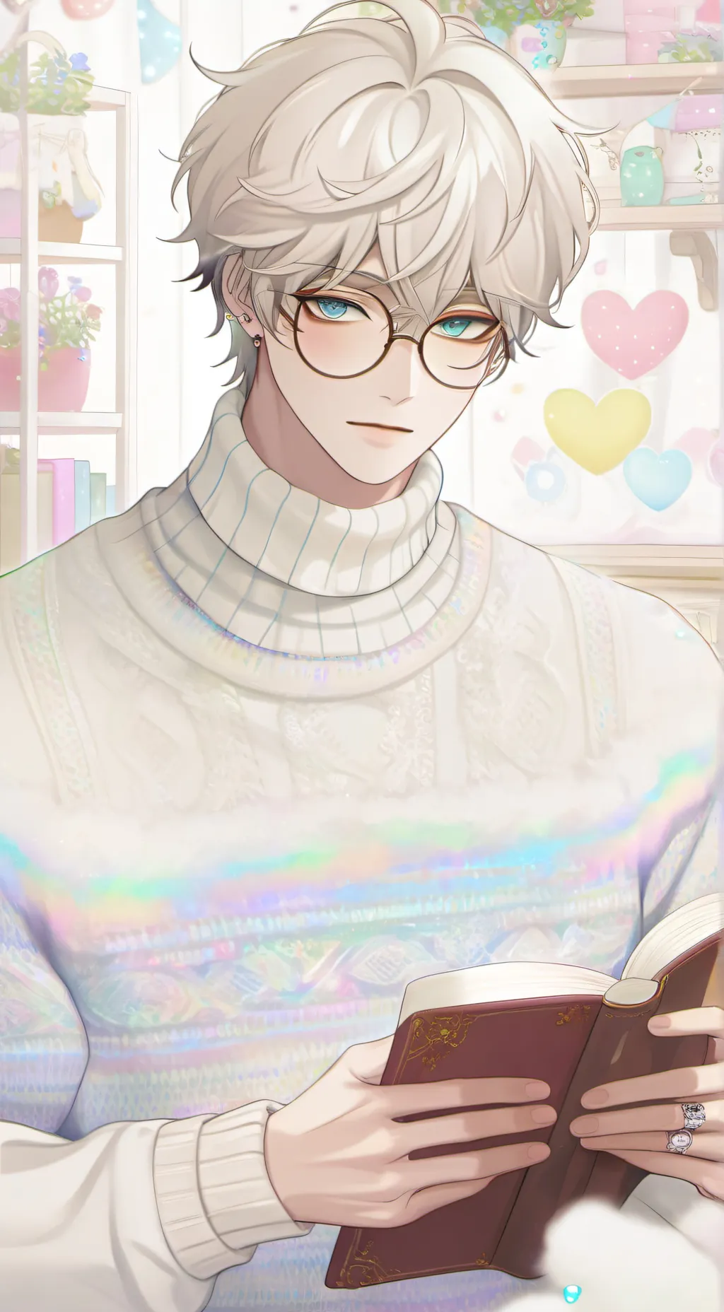 ai character: 💅Warren Bates💅 background