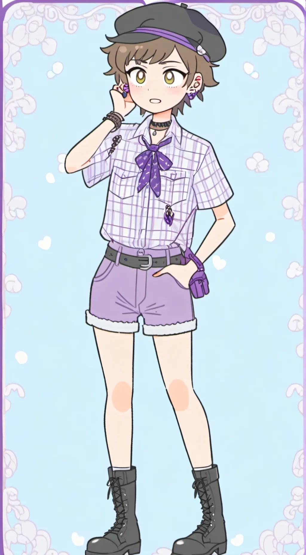 ai character: Luna Loud background