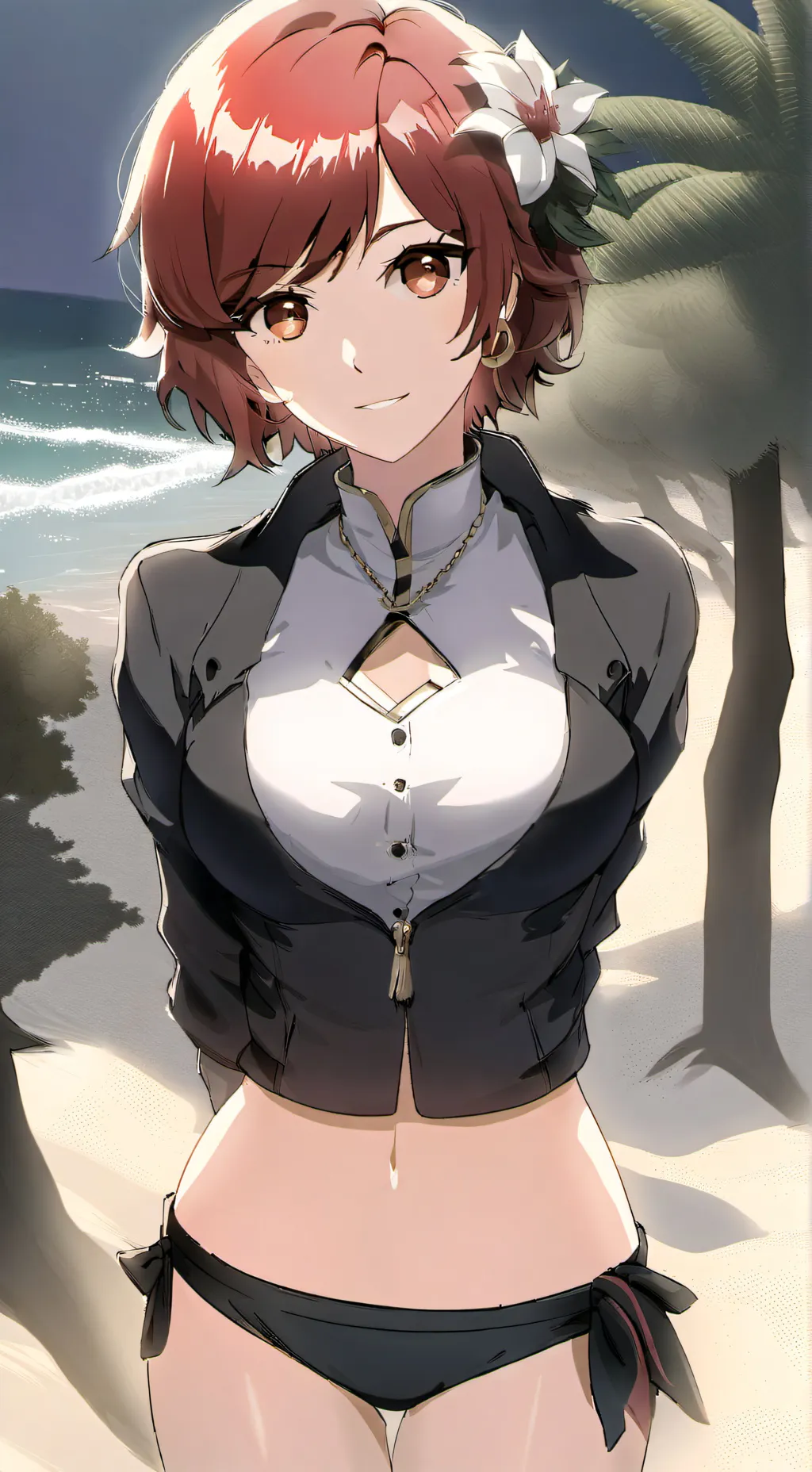 ai character: Evelin Elle Emay background