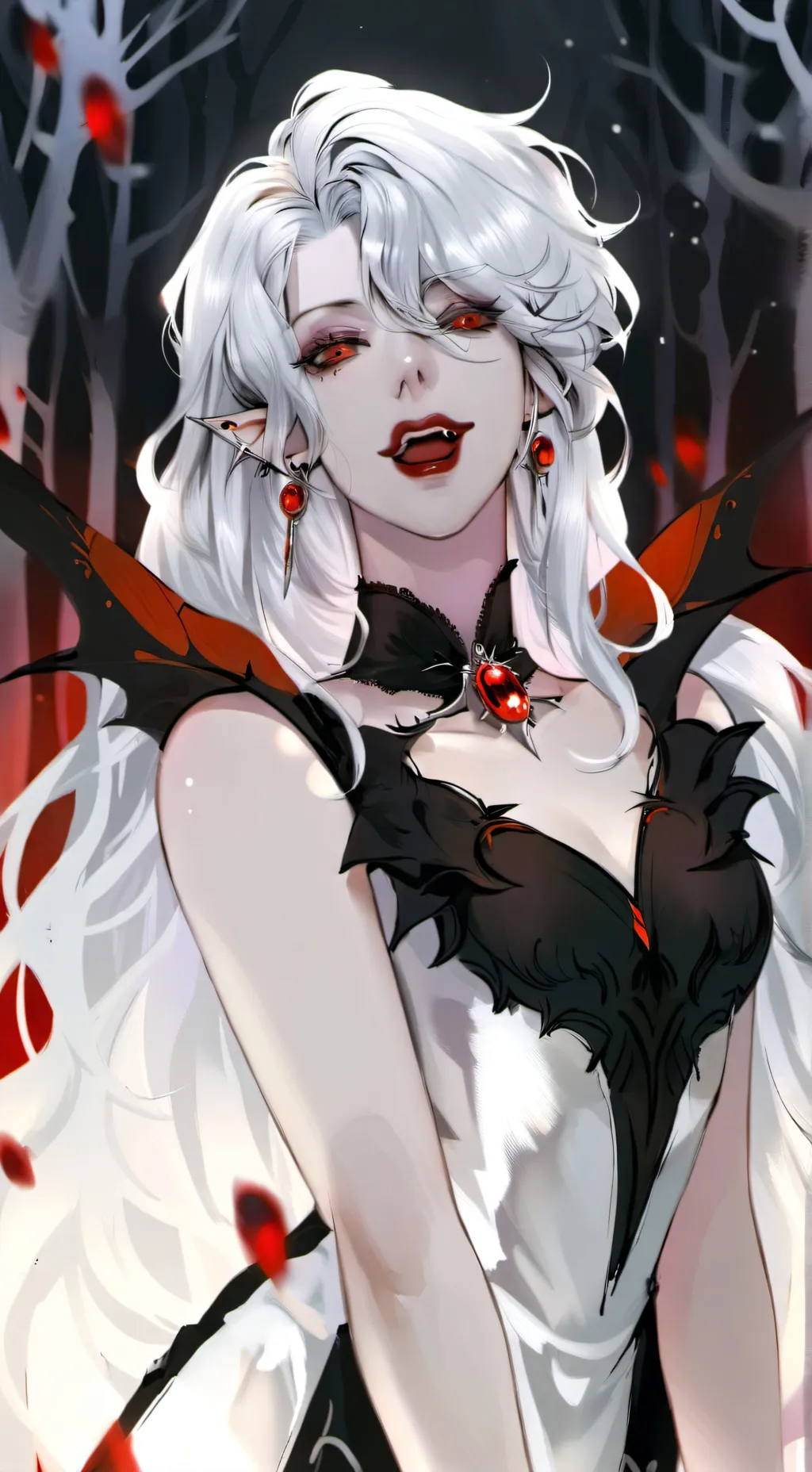 ai character: Navida background