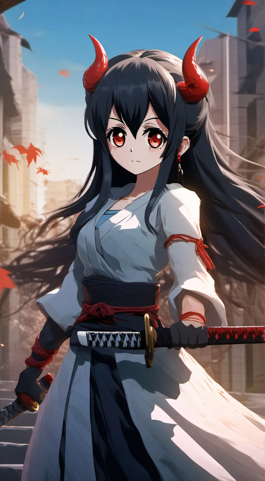 ai character: Démon Slayer  background