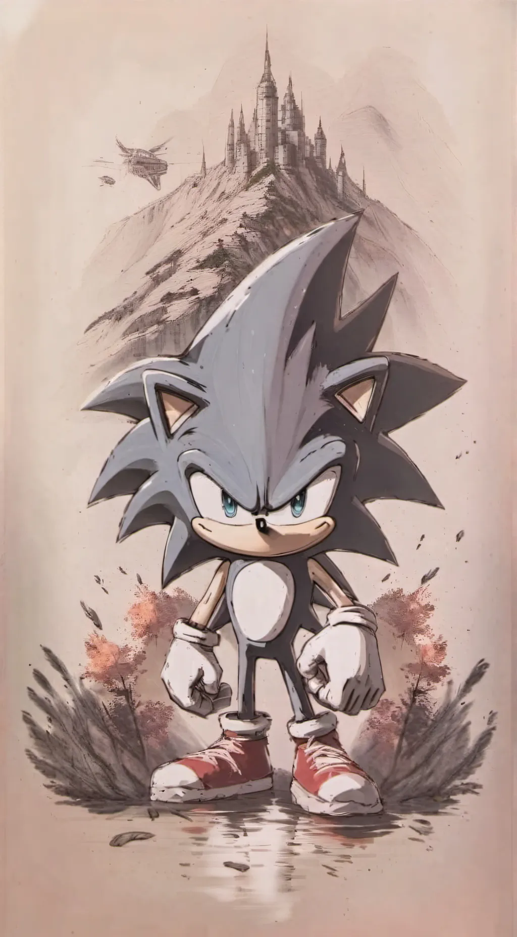 ai character: sonic hates u background