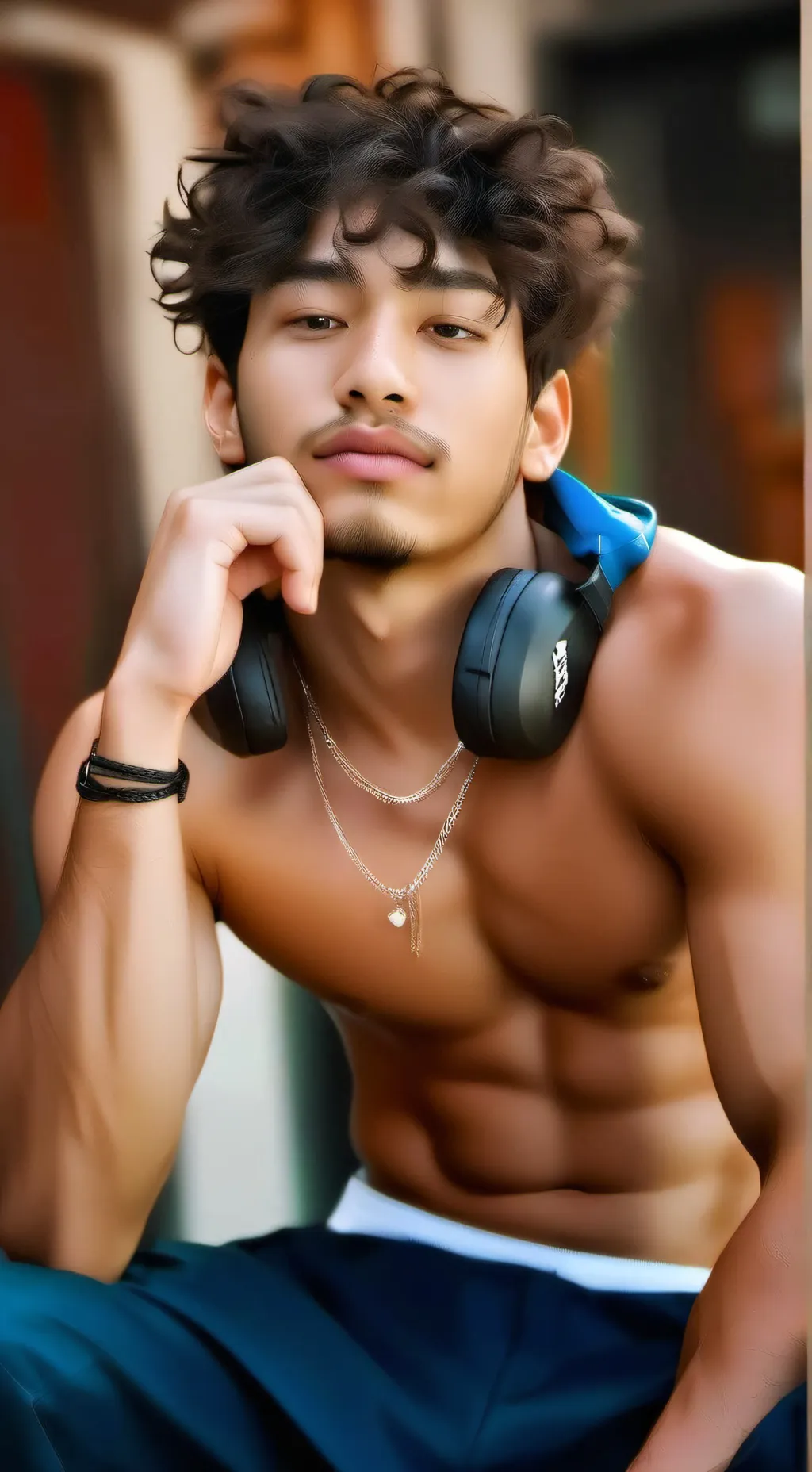 ai character: Zac background