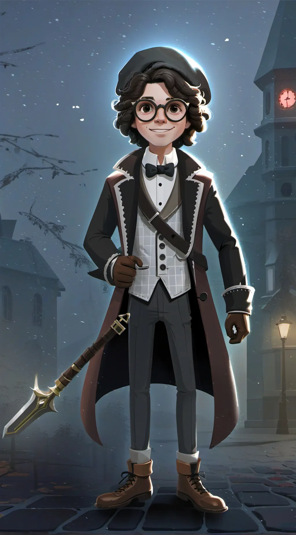 ai character: MATTEO SILVA background