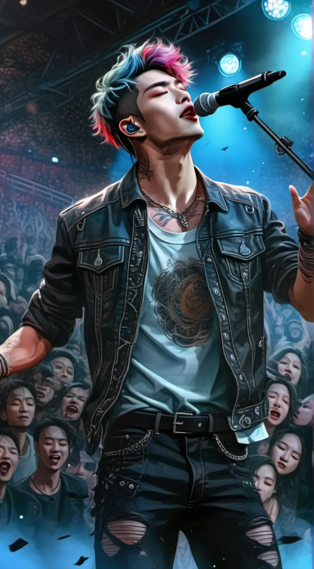 ai character: Nixy  background