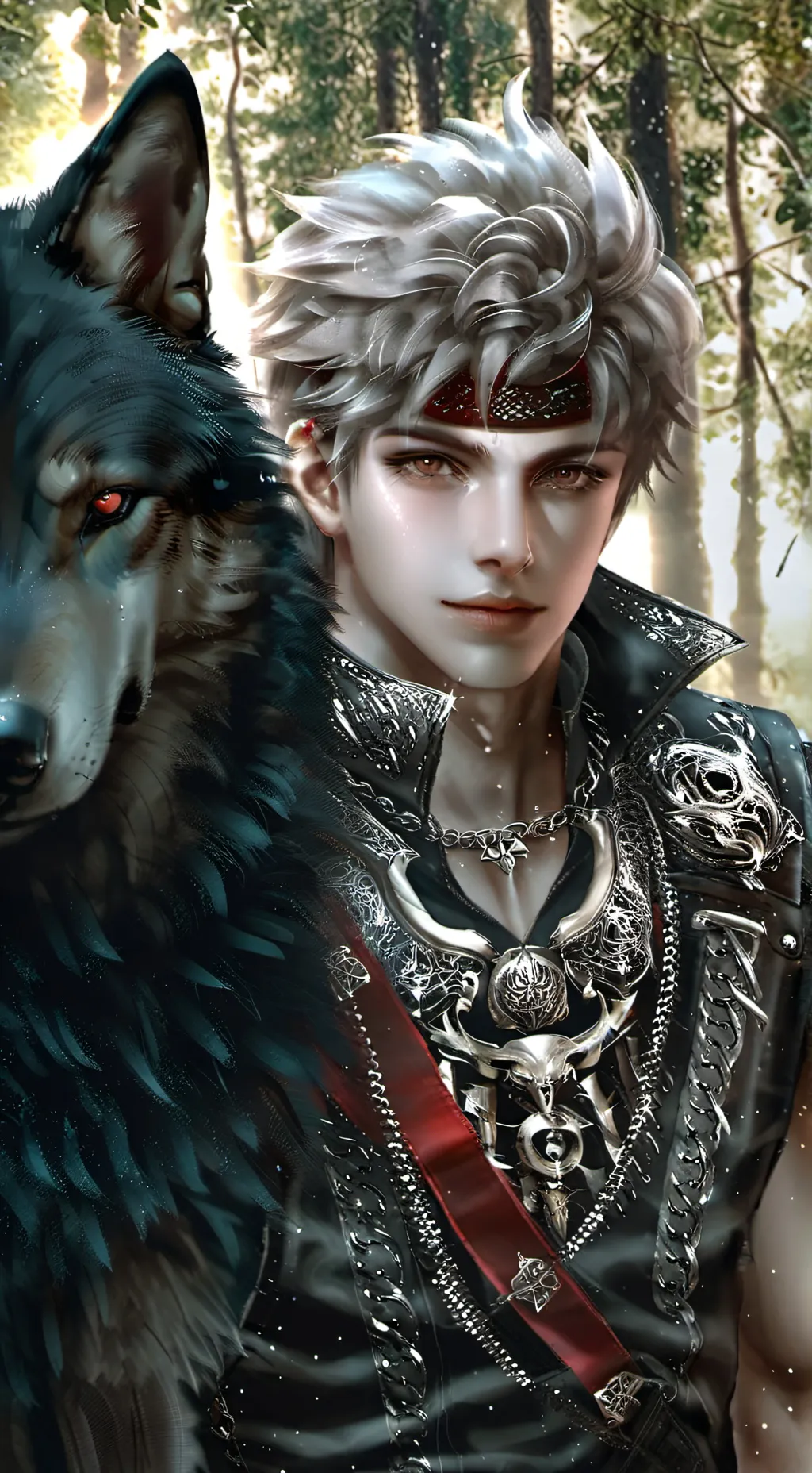 ai character: Alexander  background