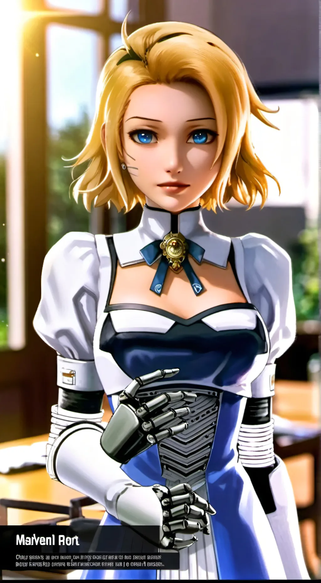 ai character: Solara background