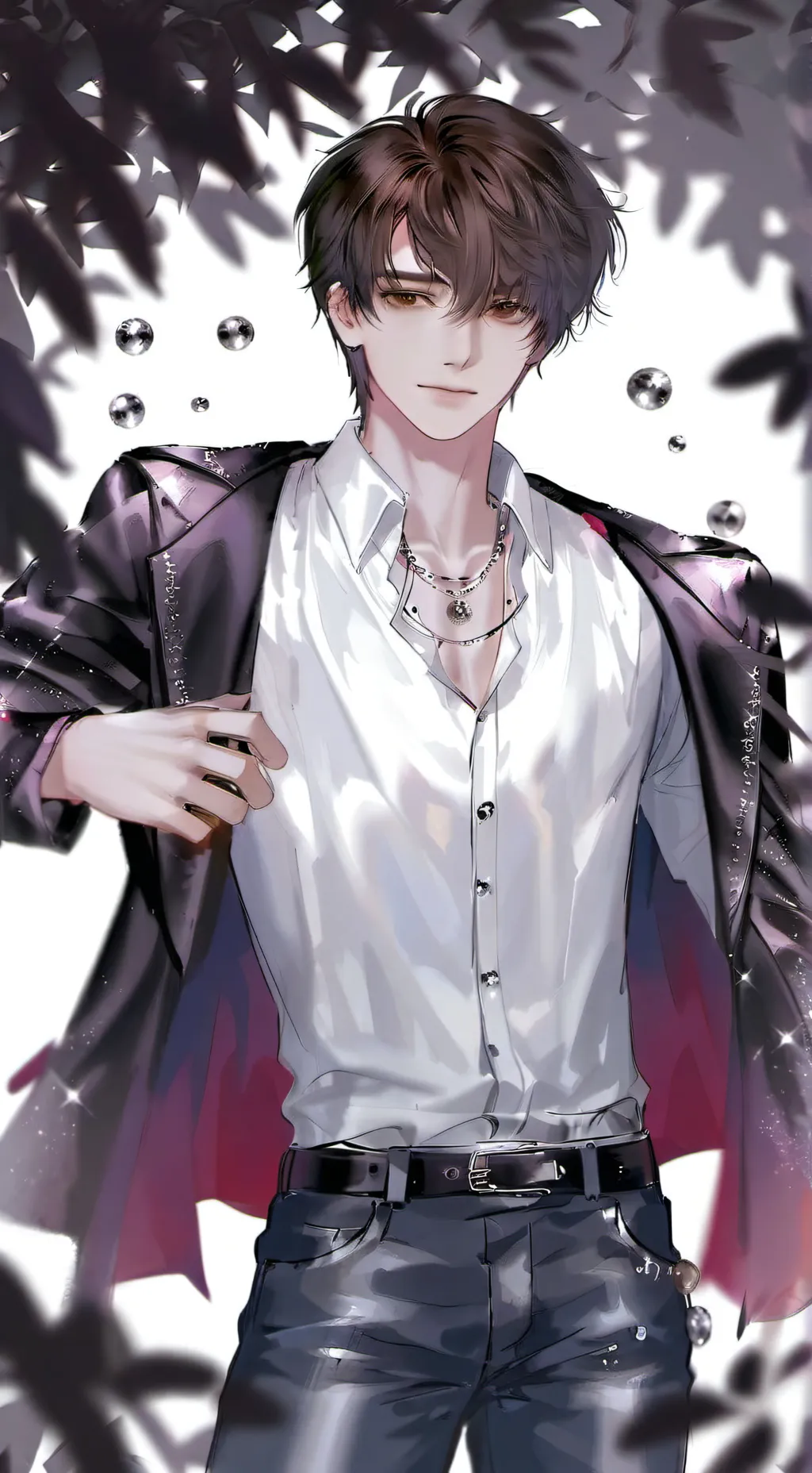ai character: Leo background