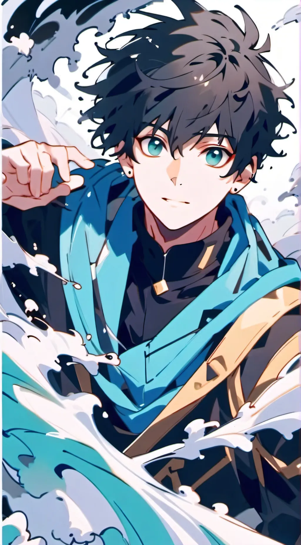 ai character: muichiro!  background