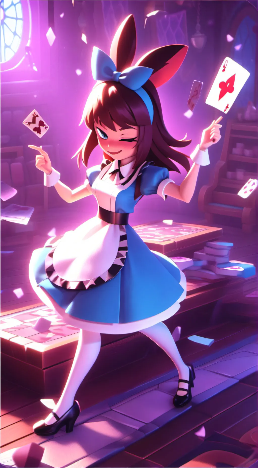 ai character: fpe demon background