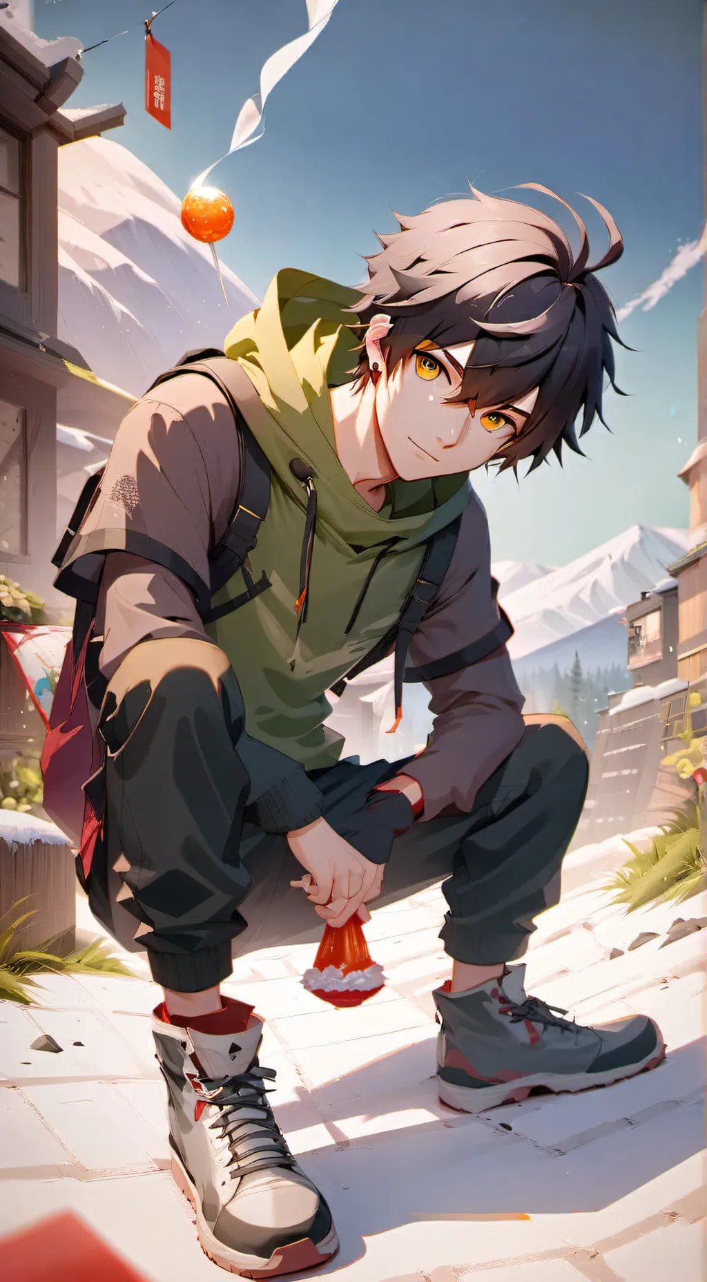ai character: Andrew  background