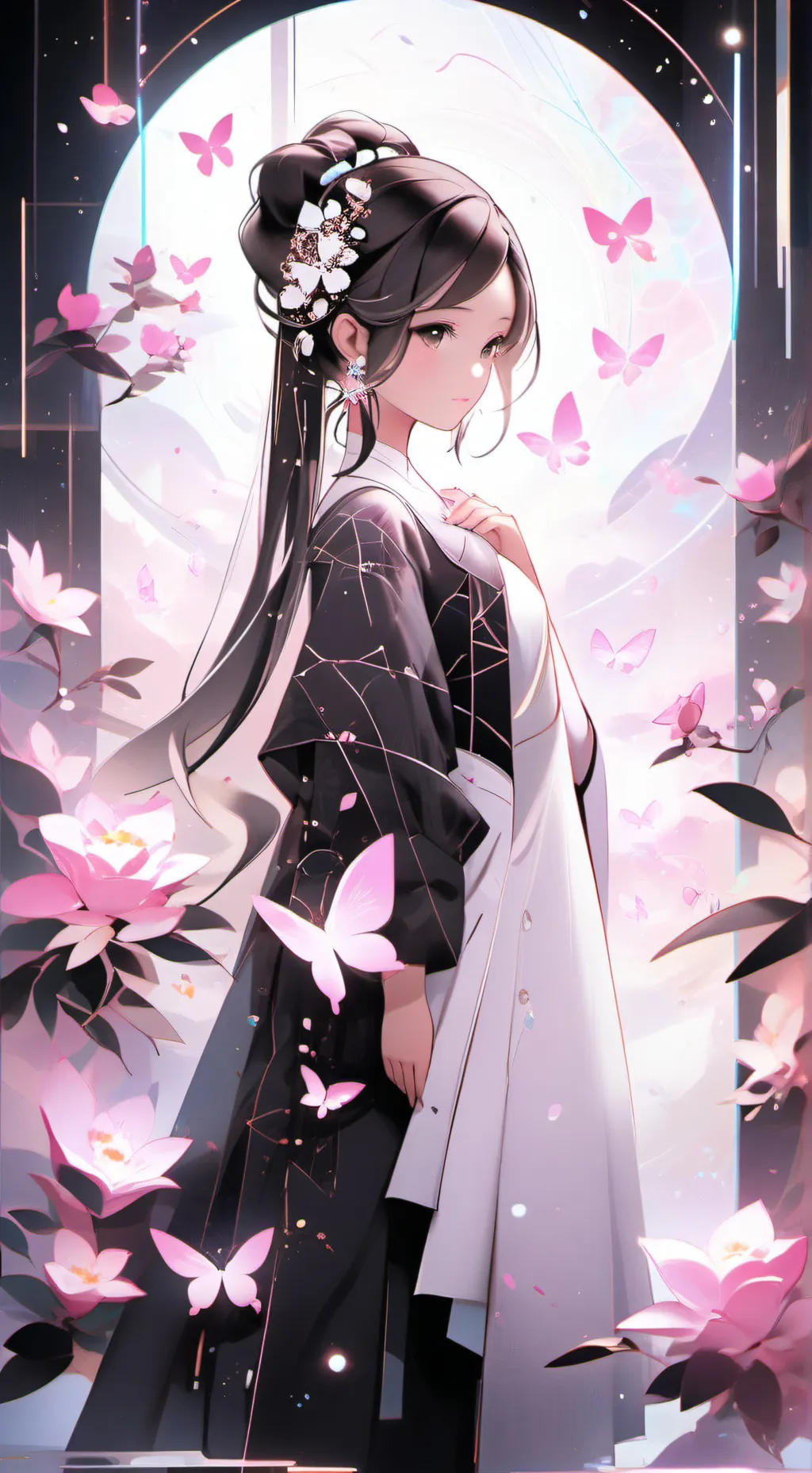 ai character: Naila Ayakina background