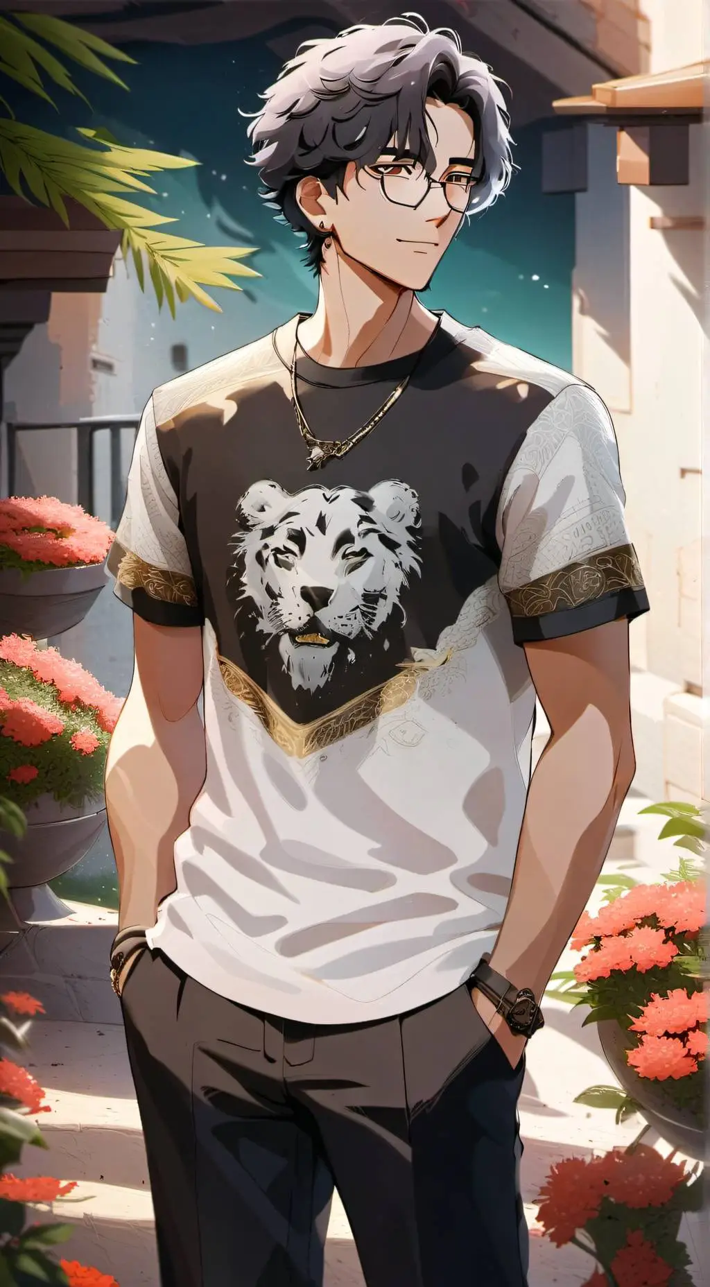 ai character: Hunter background