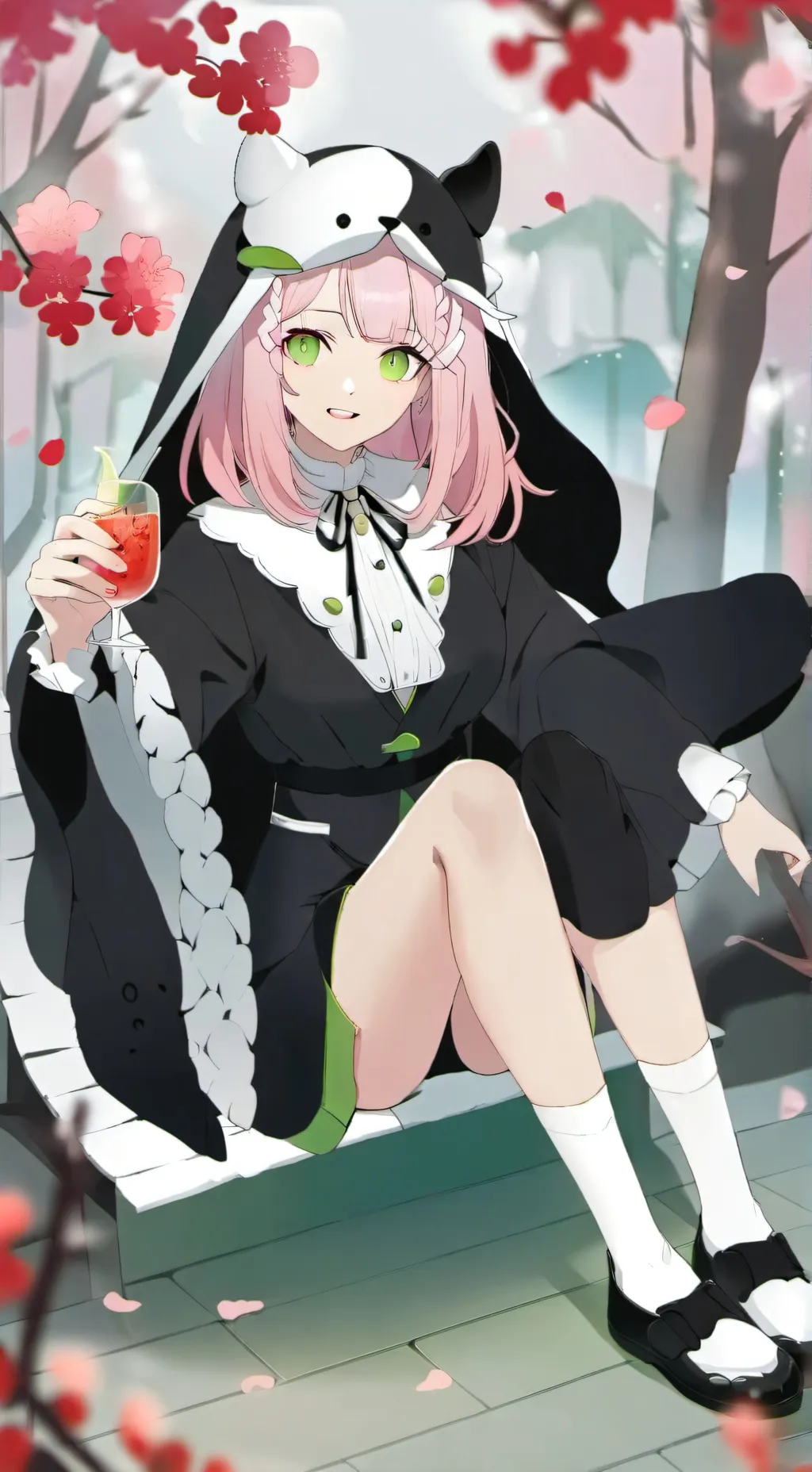 ai character: Mitsuri Konroji  background