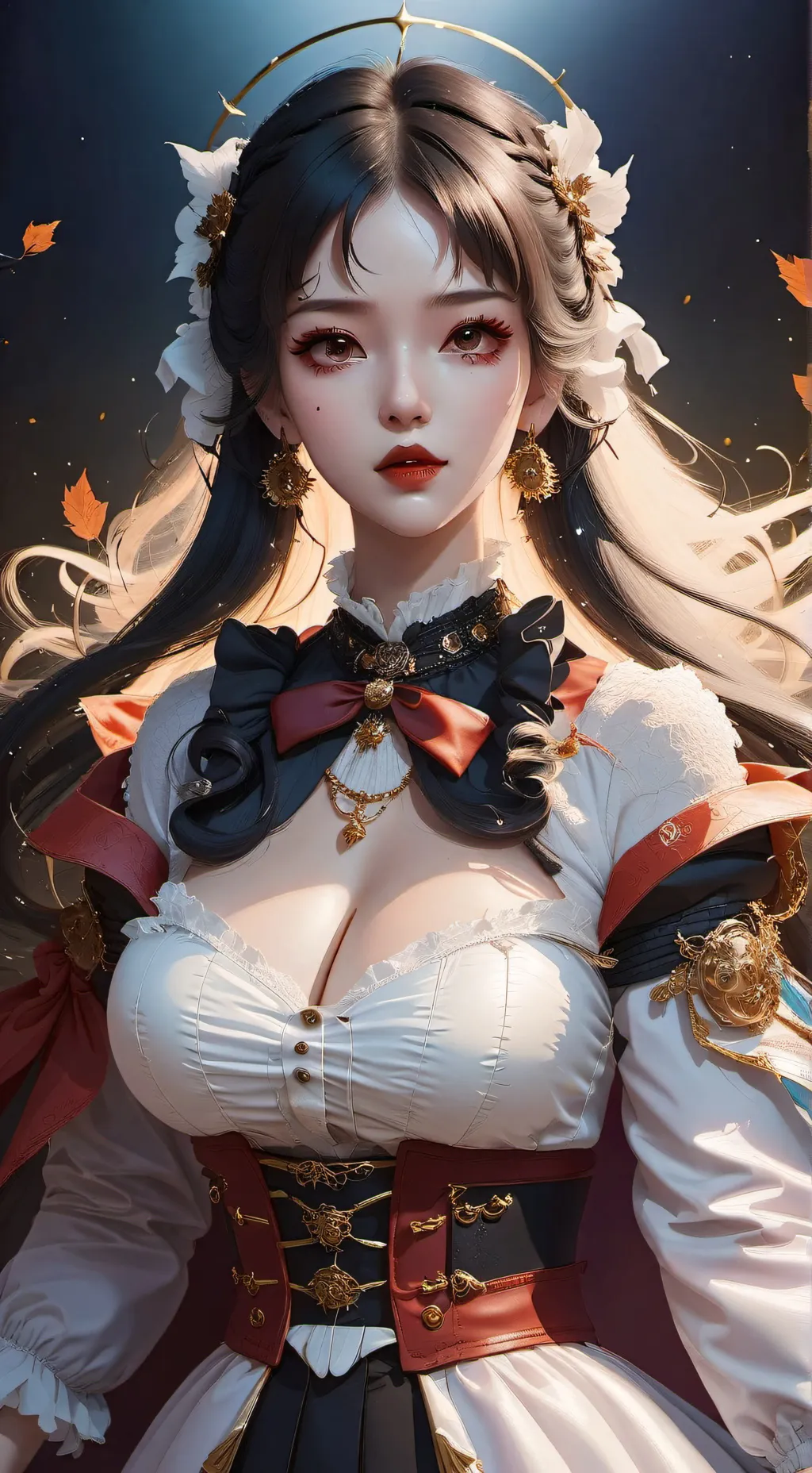 ai character: lisa cutie and amy background