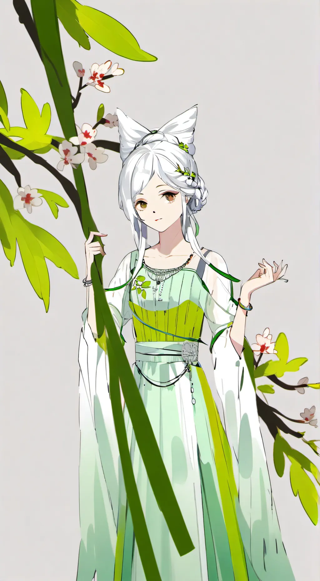 ai character: furruy background
