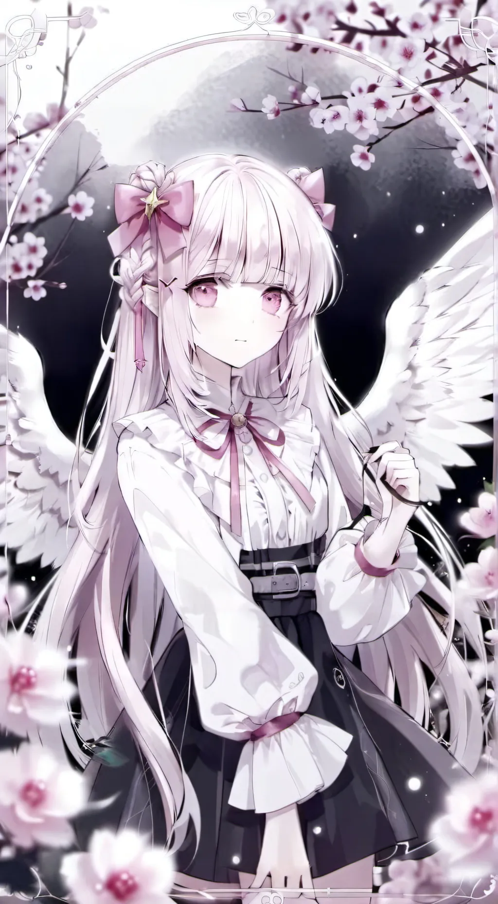 ai character: Melody background