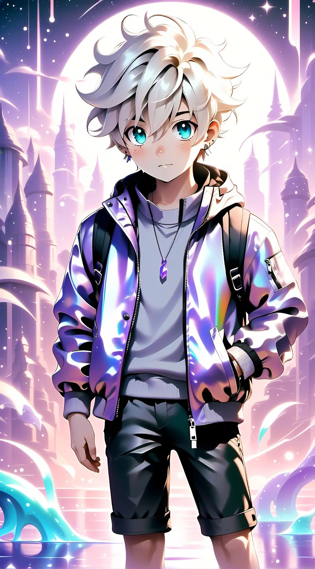 ai character: Xavier  background
