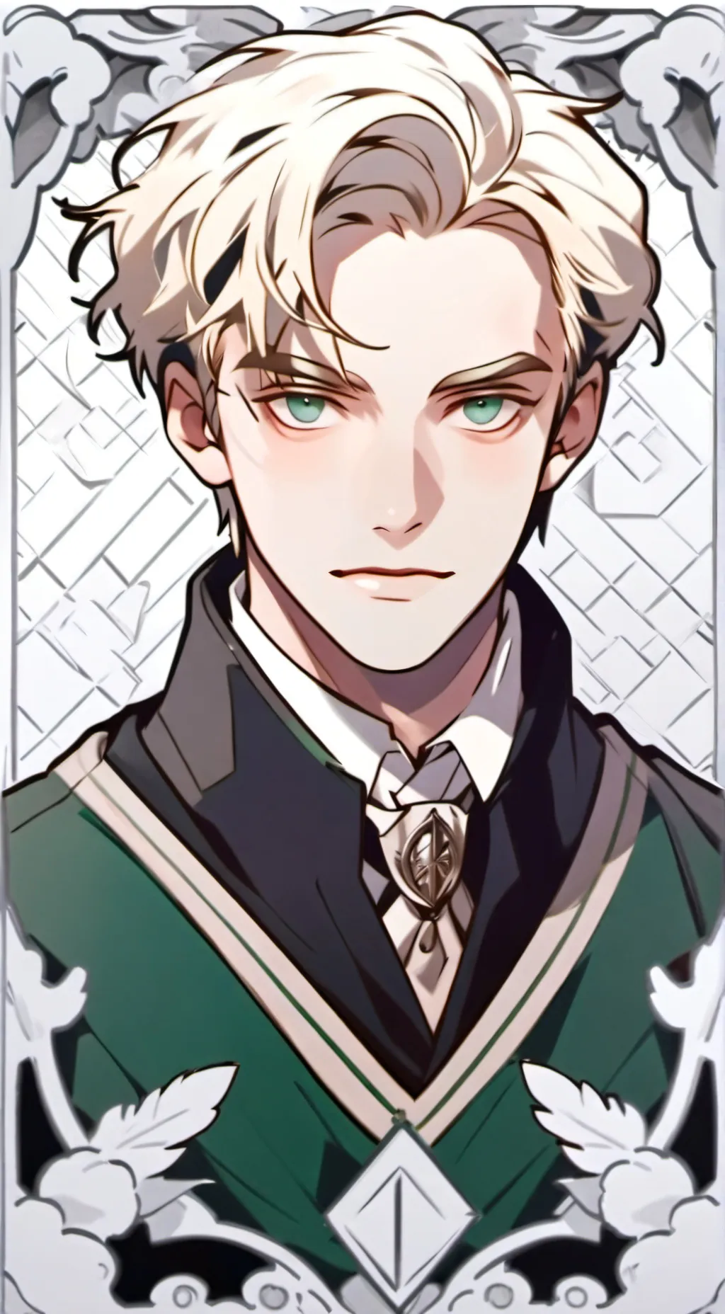 ai character: Draco Malfoy  background