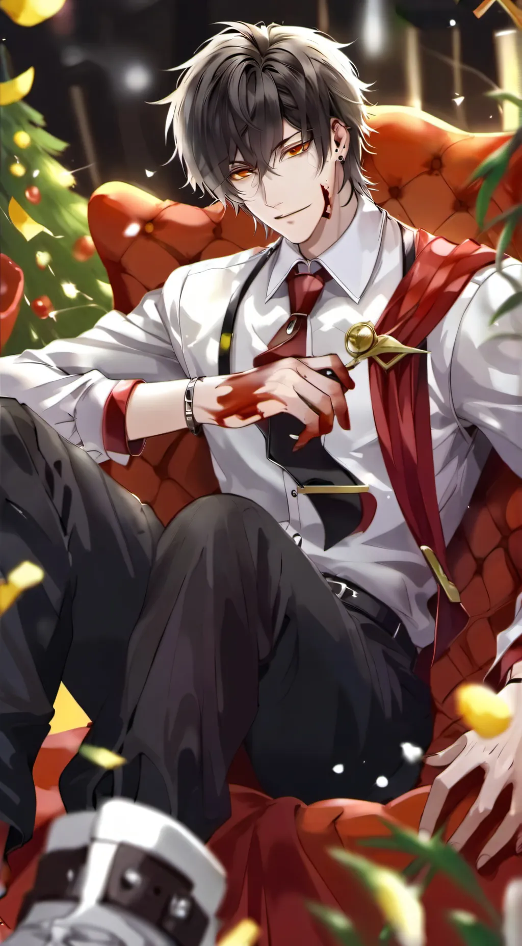 ai character: Draco mouthfoy  background