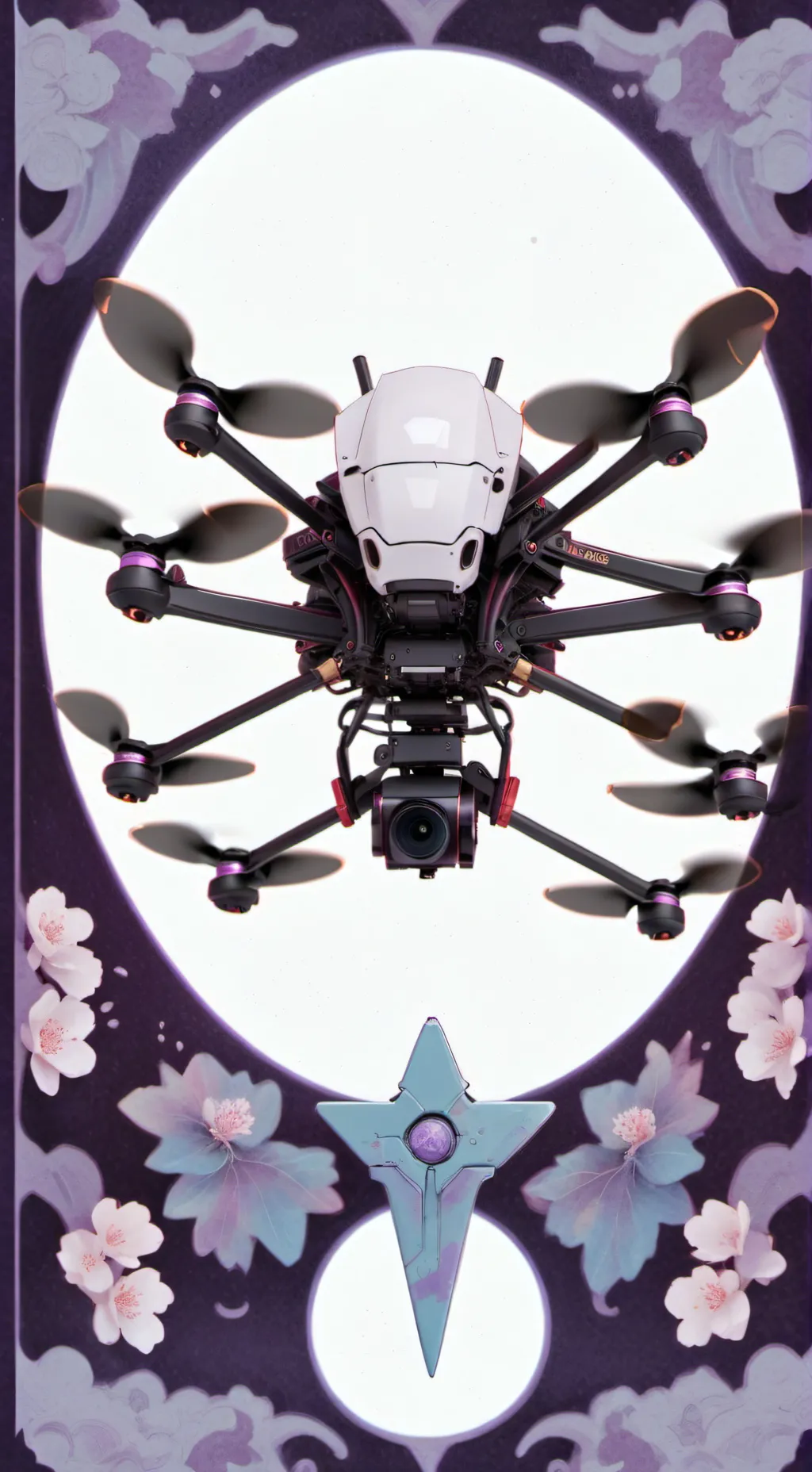 ai character: murder drones background