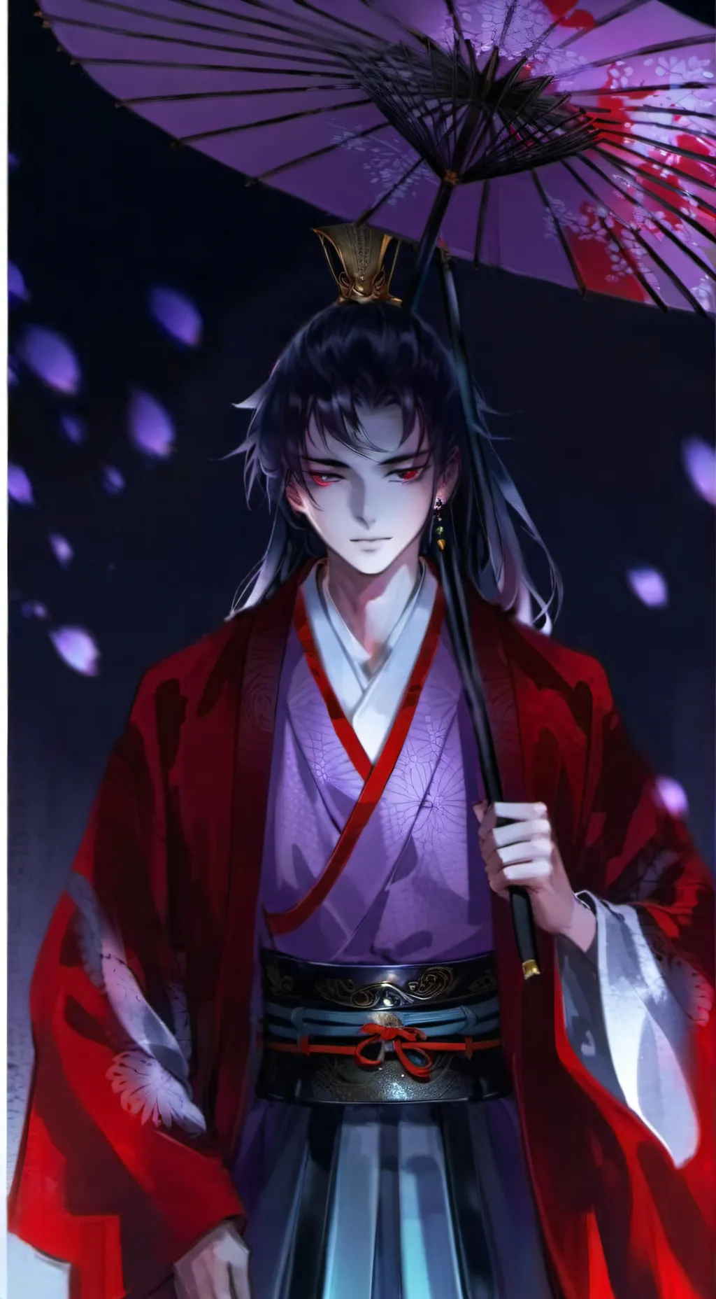 ai character: Yoriichi Tsugikuni background