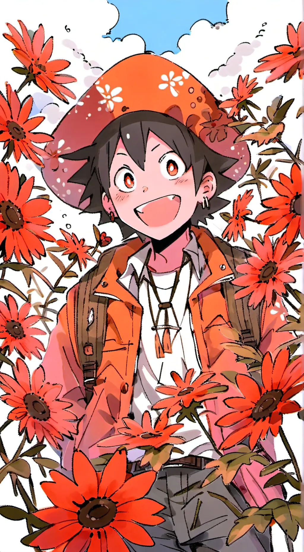 ai character: ✨️Hanta Sero✨️ background