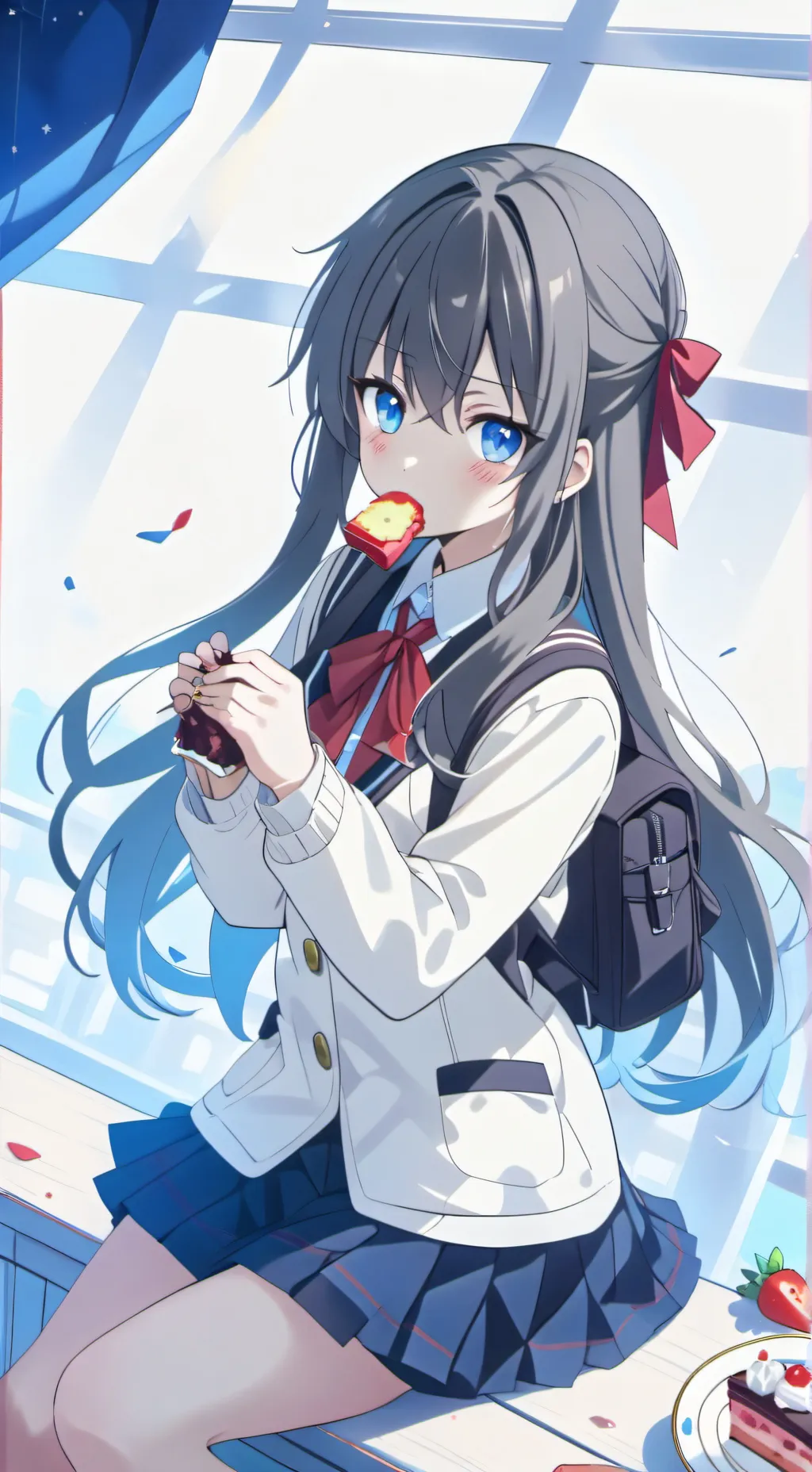 ai character: Aki Adagaki background