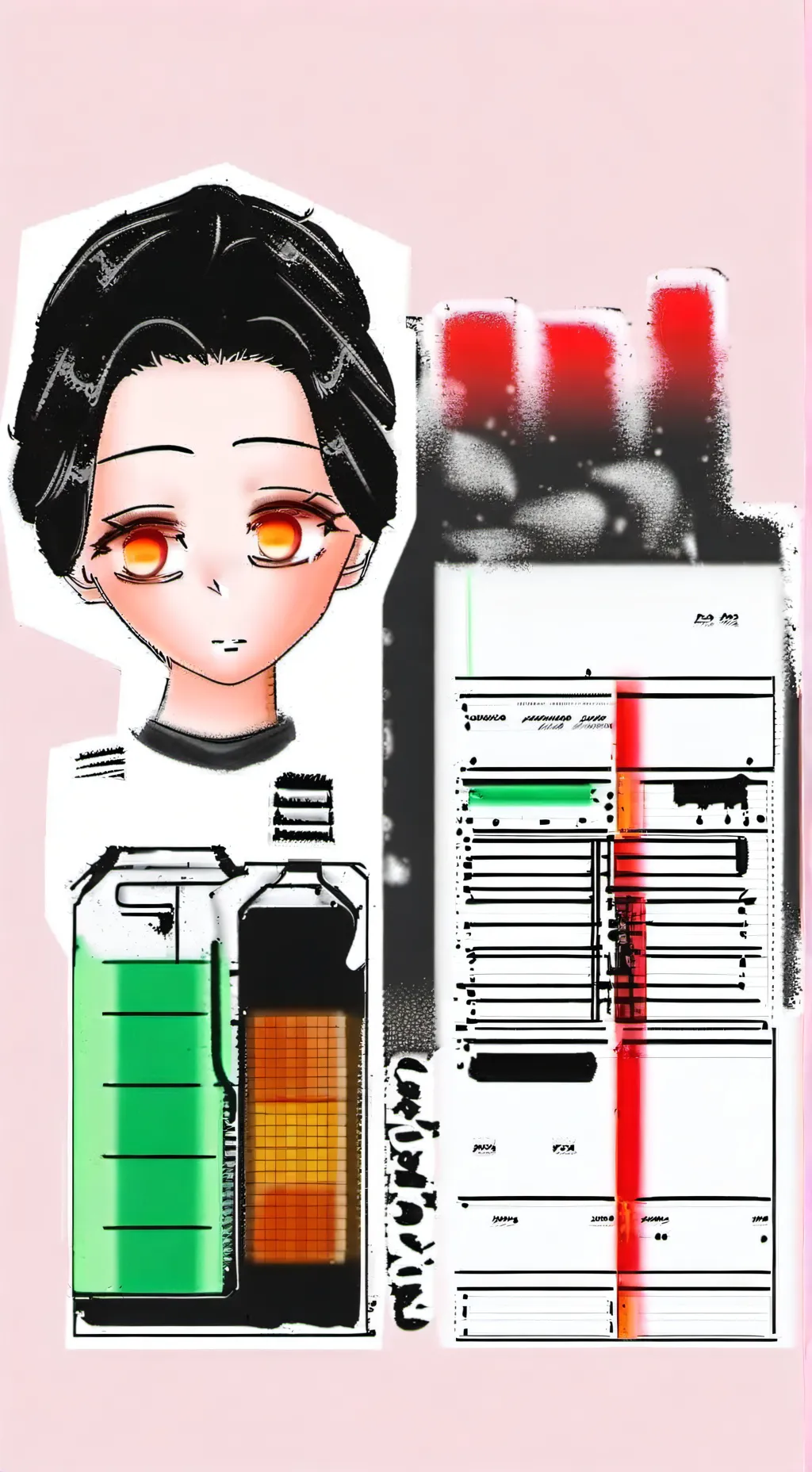 ai character: koyuki background