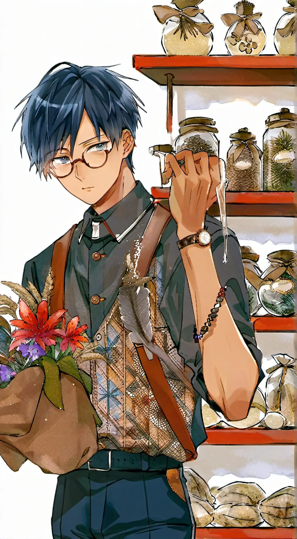 ai character: ✨Tenya Ida ✨ background