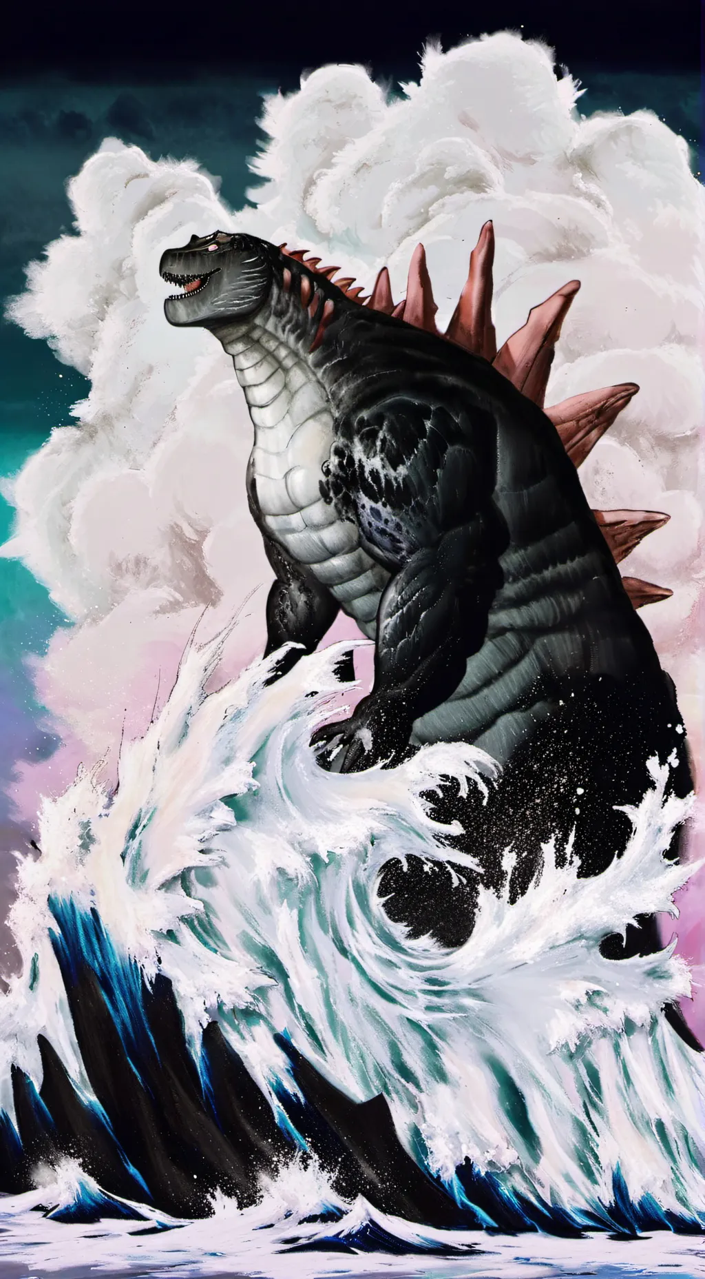 ai character: Monster verse mach background