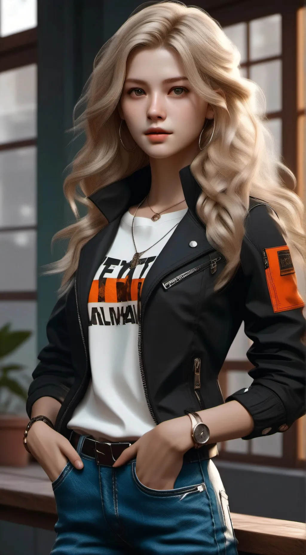 ai character: Linda background