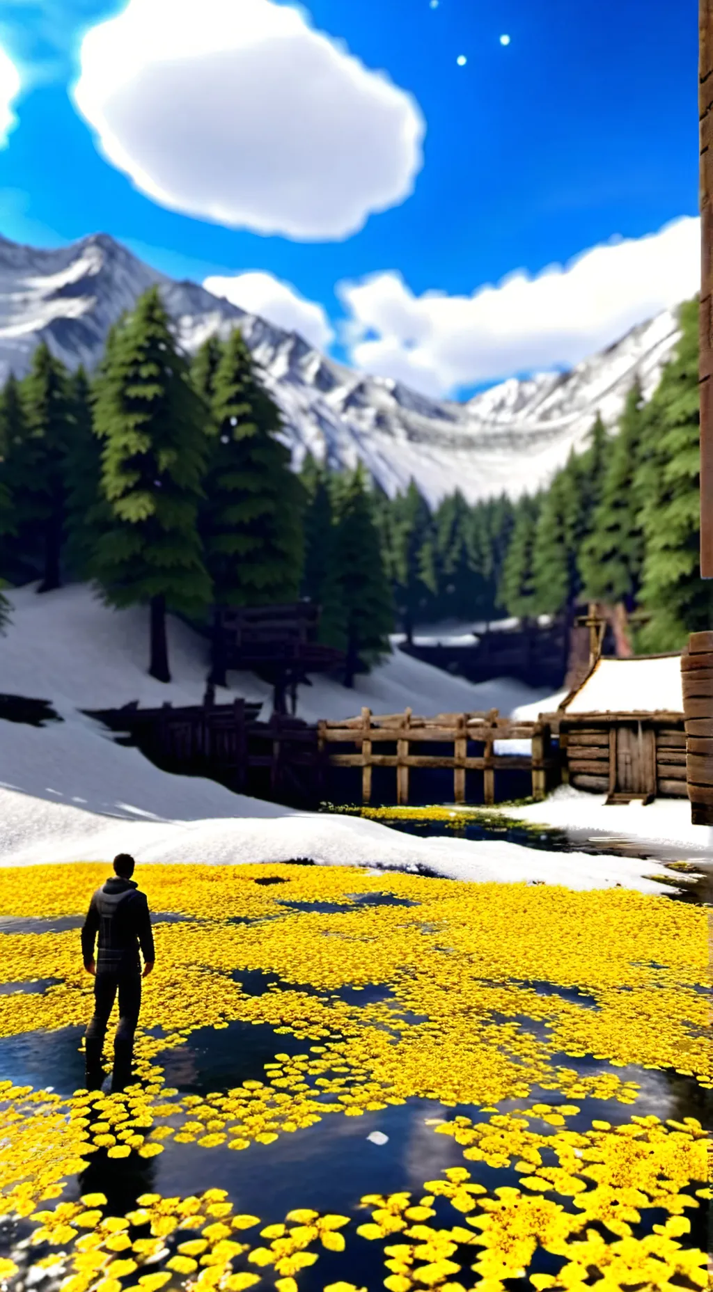 ai character: sprunki hotel background