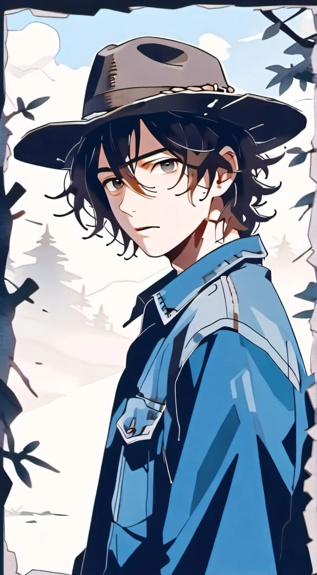 ai character: Carl grimes s1 background