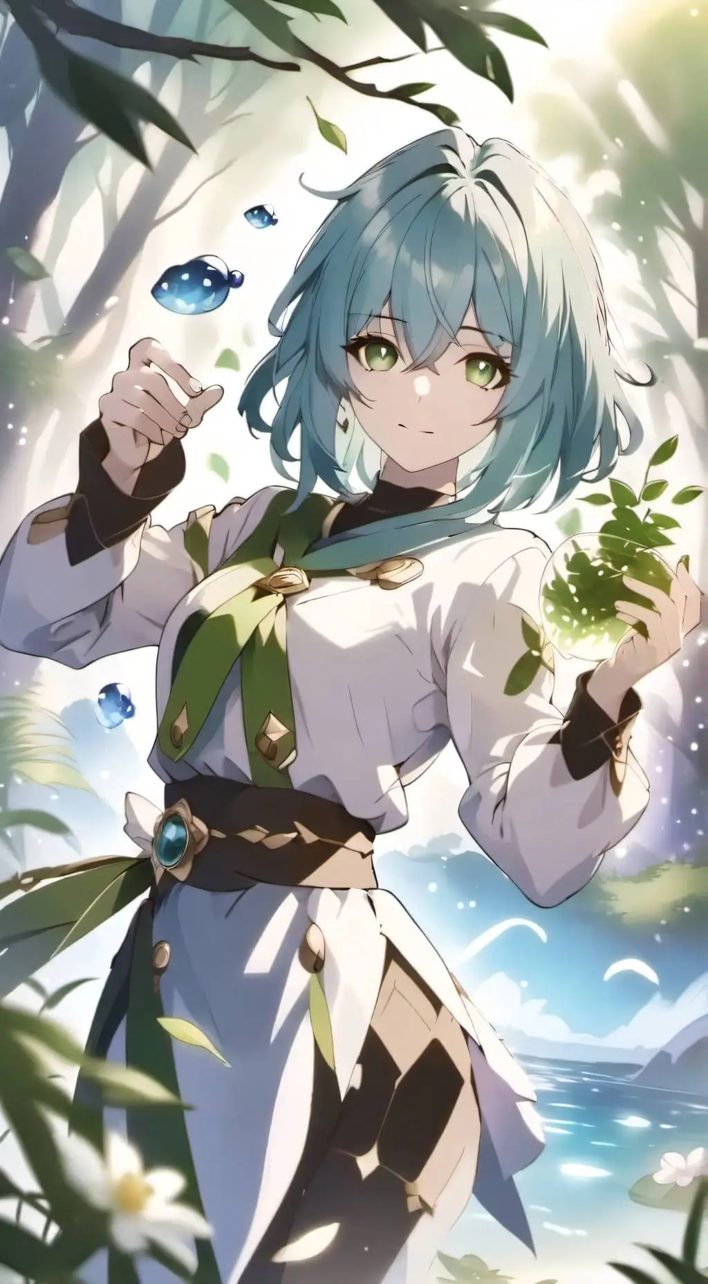 ai character: earth chan background