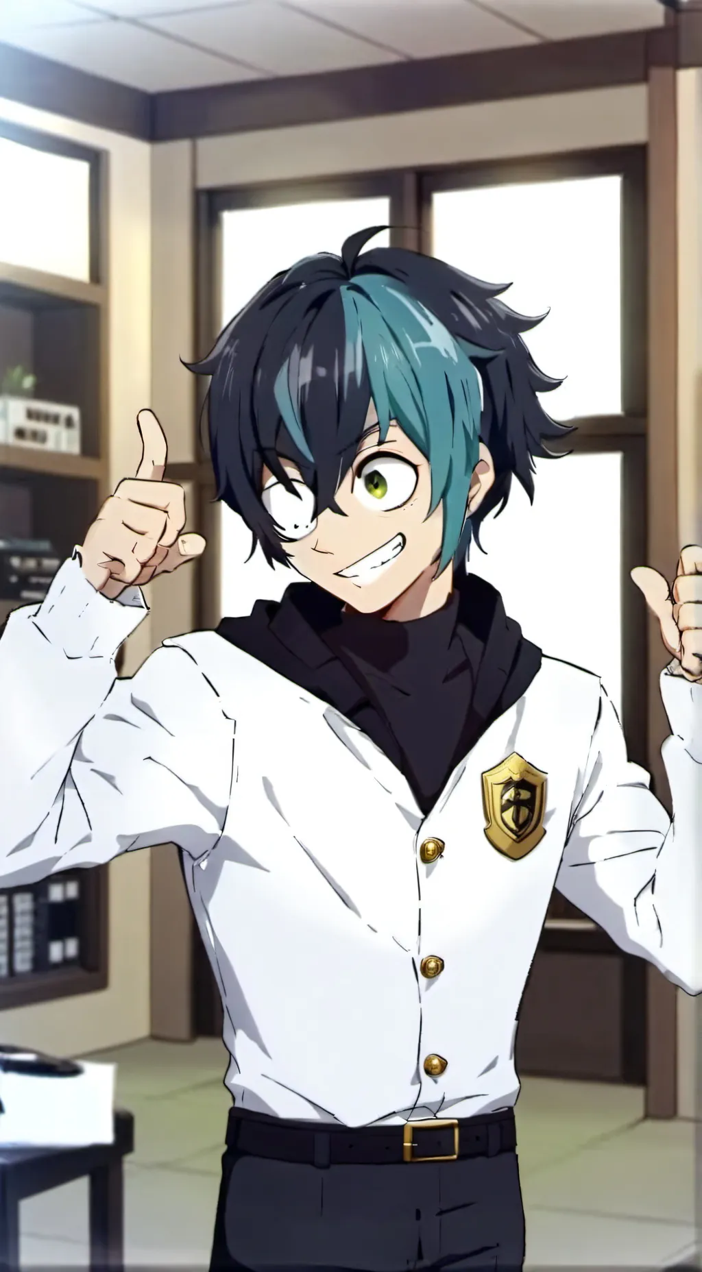 ai character: inosuke  background