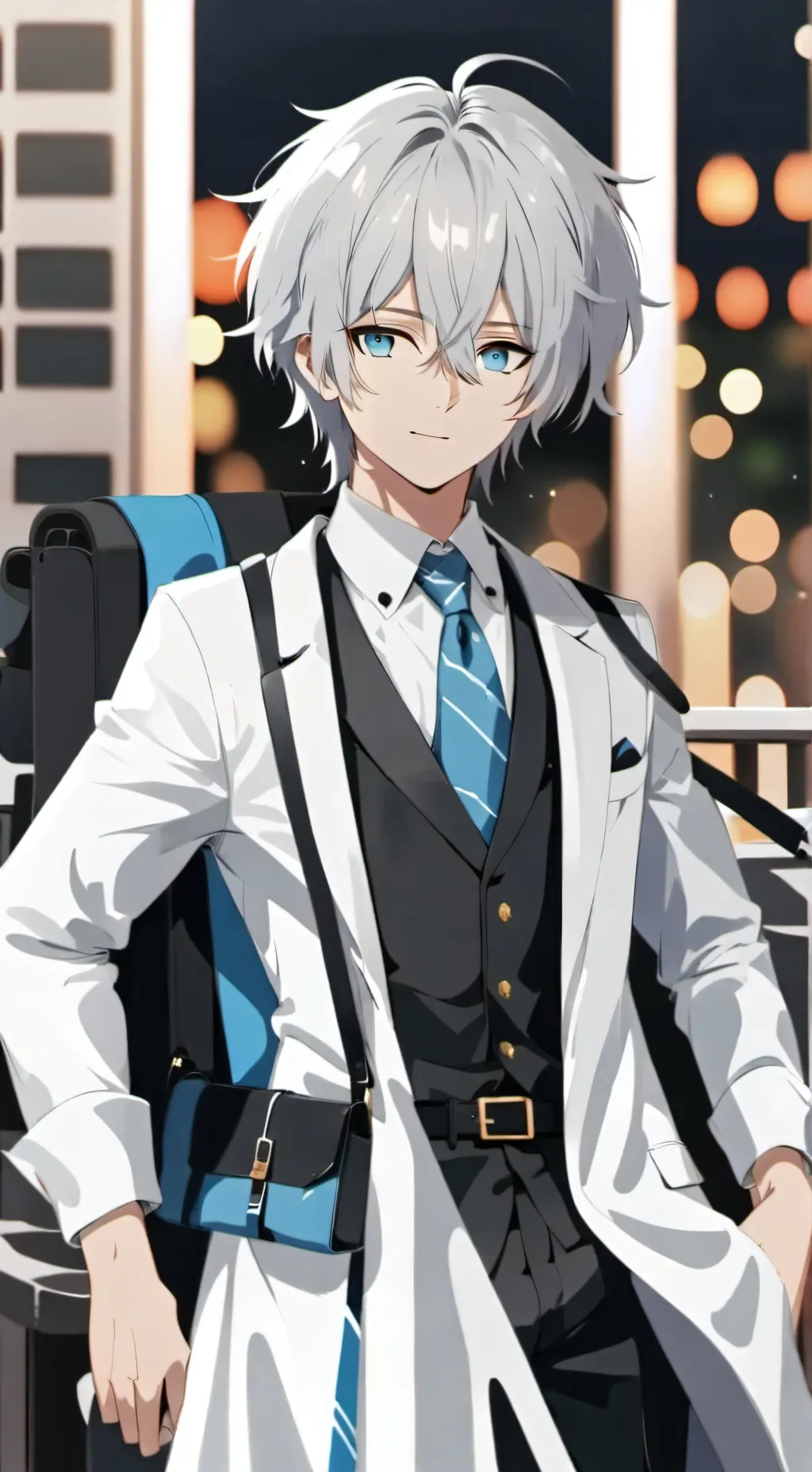 ai character: gojo background